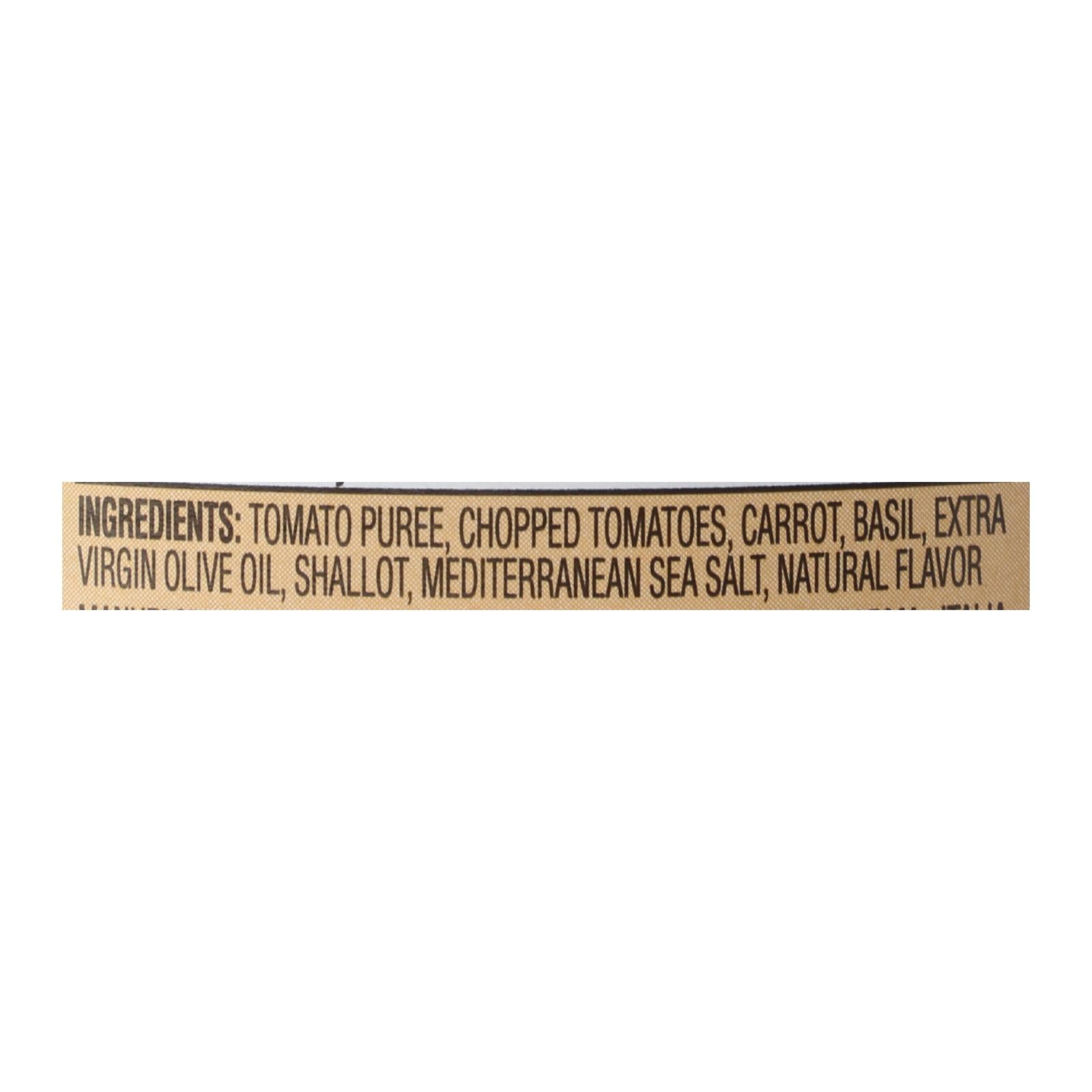 Mutti - Sauce Pizza Basil Evoo - Case of 6 - 14 OZ