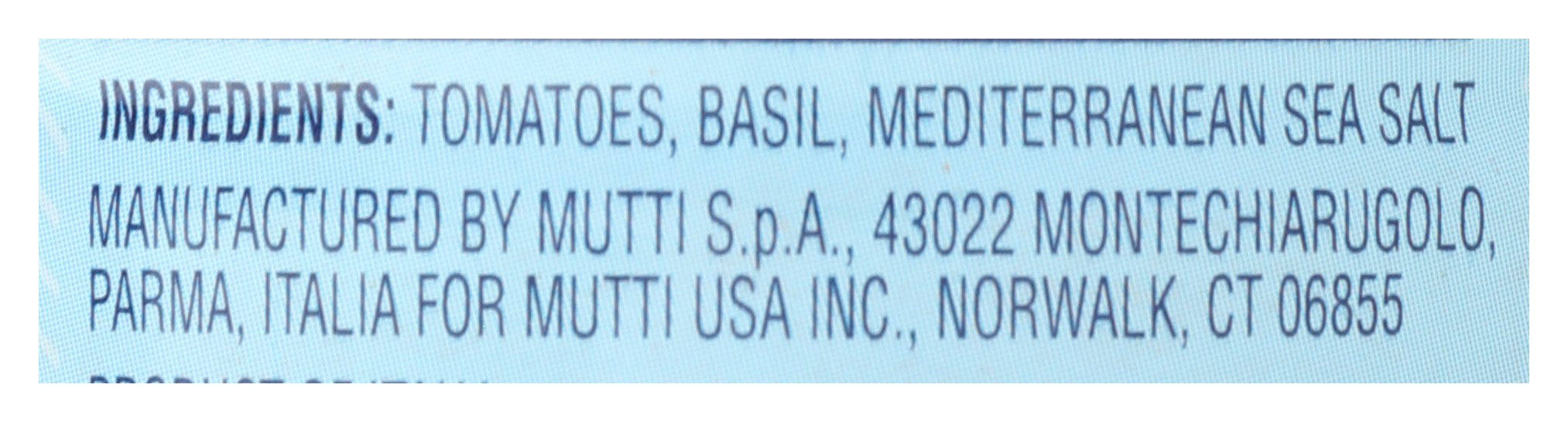 MUTTI TOMATO FINELY CHOPPED - Case of 12
