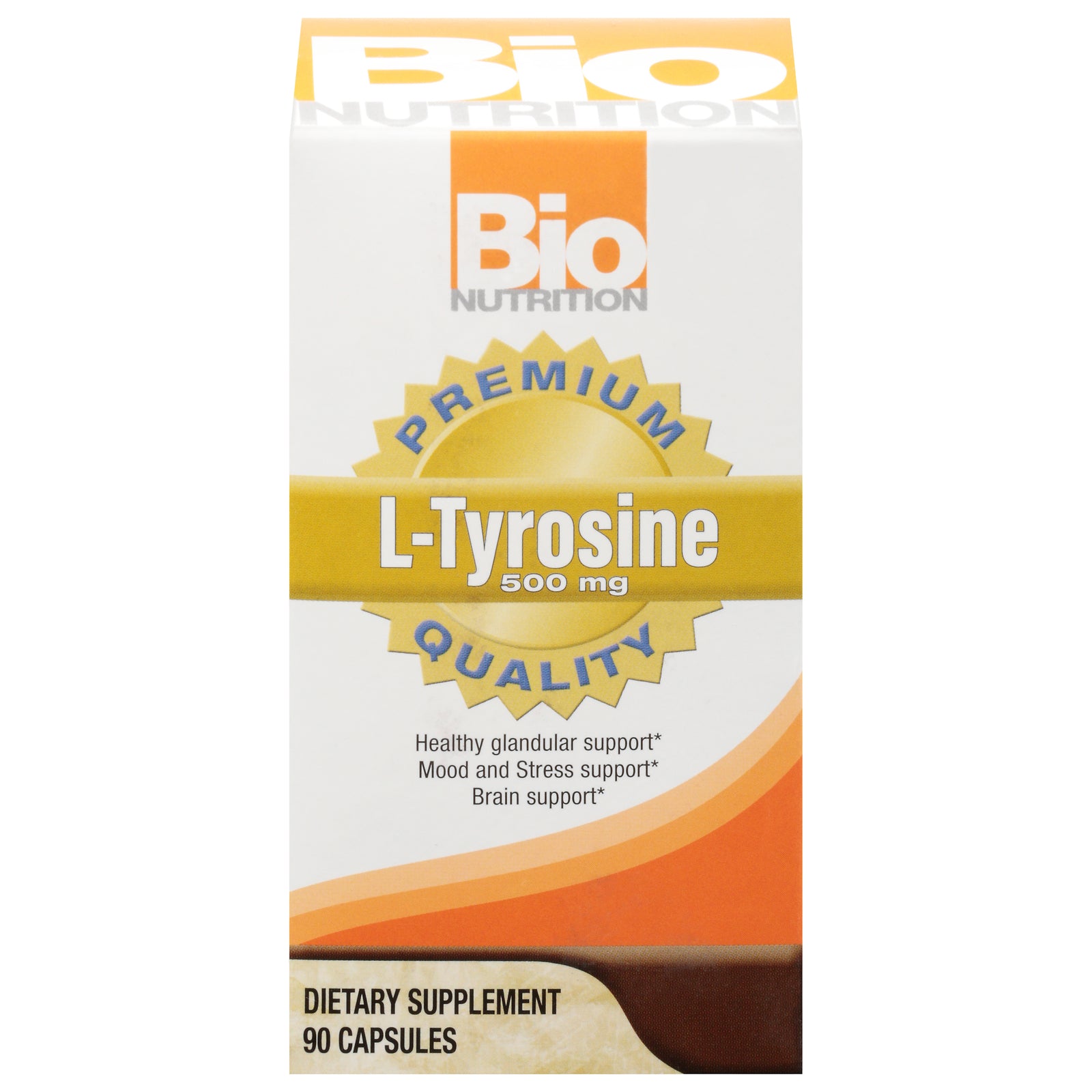 Bio Nutrition - L-tyrosine 500 Mg - 1 Each-90 CAP