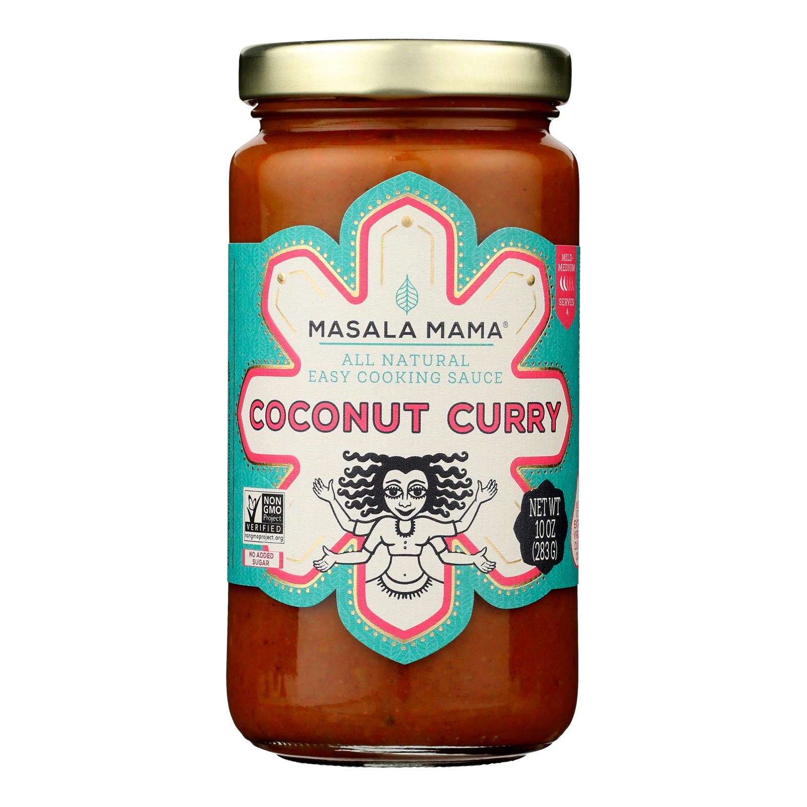 Masala Mama Coconut Curry All Natural Simmer Sauce - Case Of 6 - 10 Oz