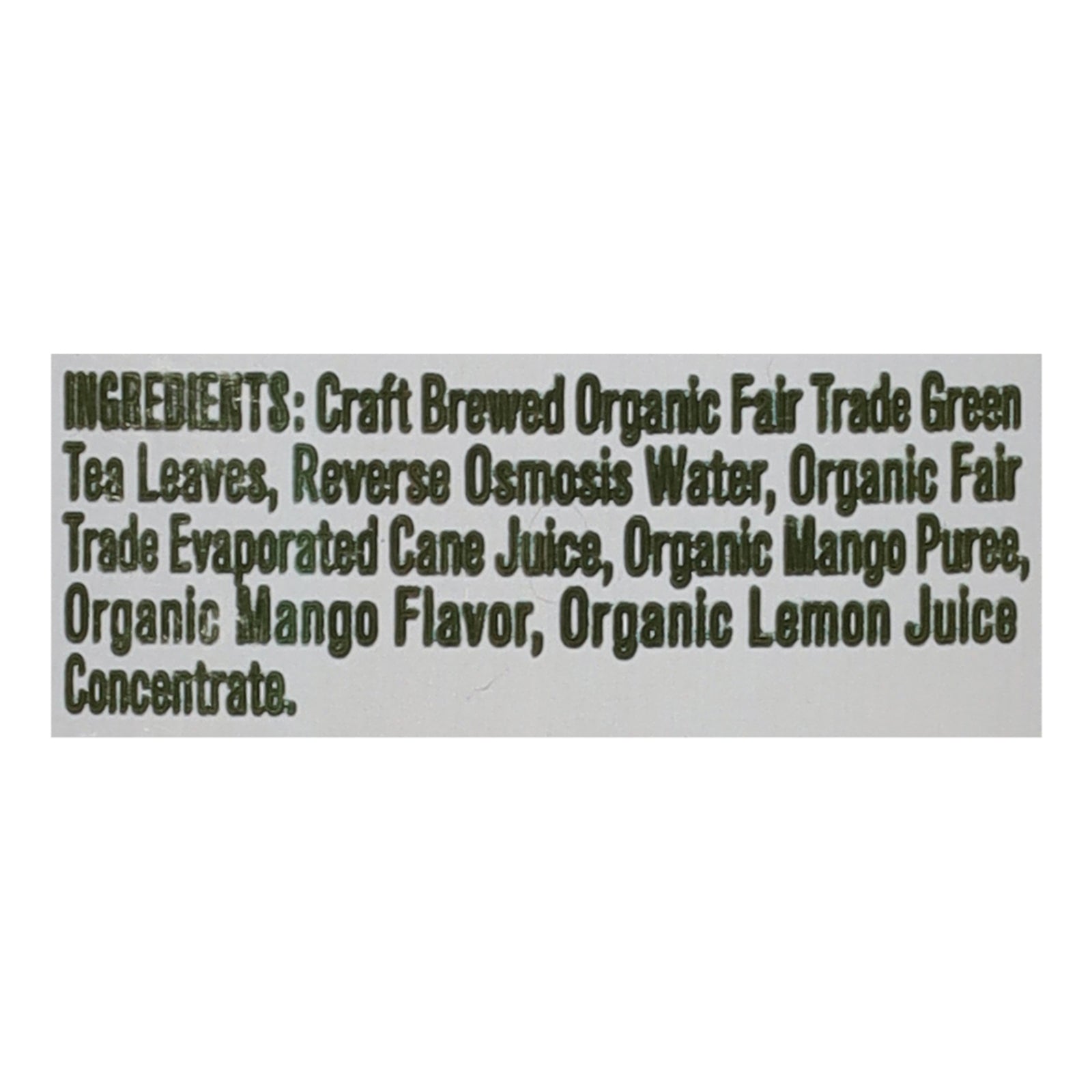 Seven Teas - Tea Og2 Green Maui Mango - CS of 12-16 FZ