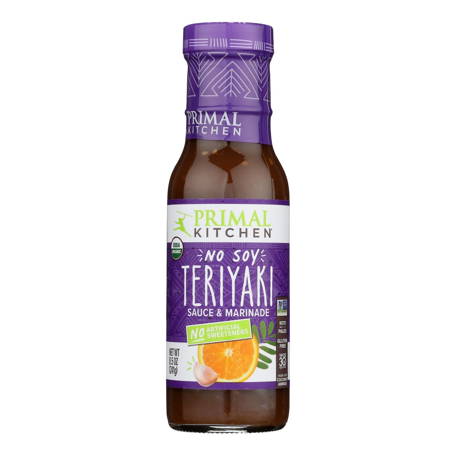 Primal Kitchen - Teriyaki Sauce No Soy - Case Of 6 - 8.5 Oz