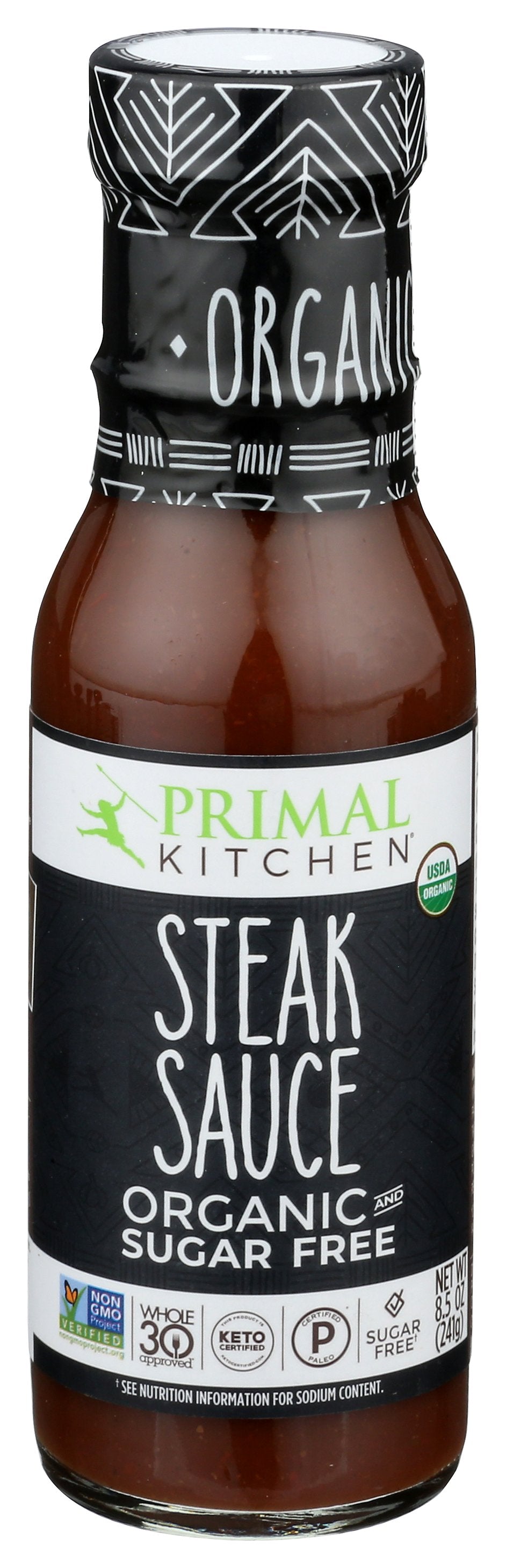 PRIMAL KITCHEN SAUCE STEAK ORG SF - Case of 6