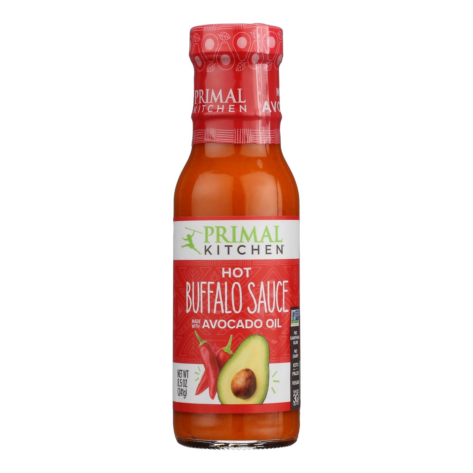 Primal Kitchen - Sauce Jalapeno Buffalo - Case Of 6-8.5 Oz