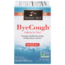 Load image into Gallery viewer, Bravo Teas&amp;herbs - Tea Bye Cough - 1 Each-20 Bag