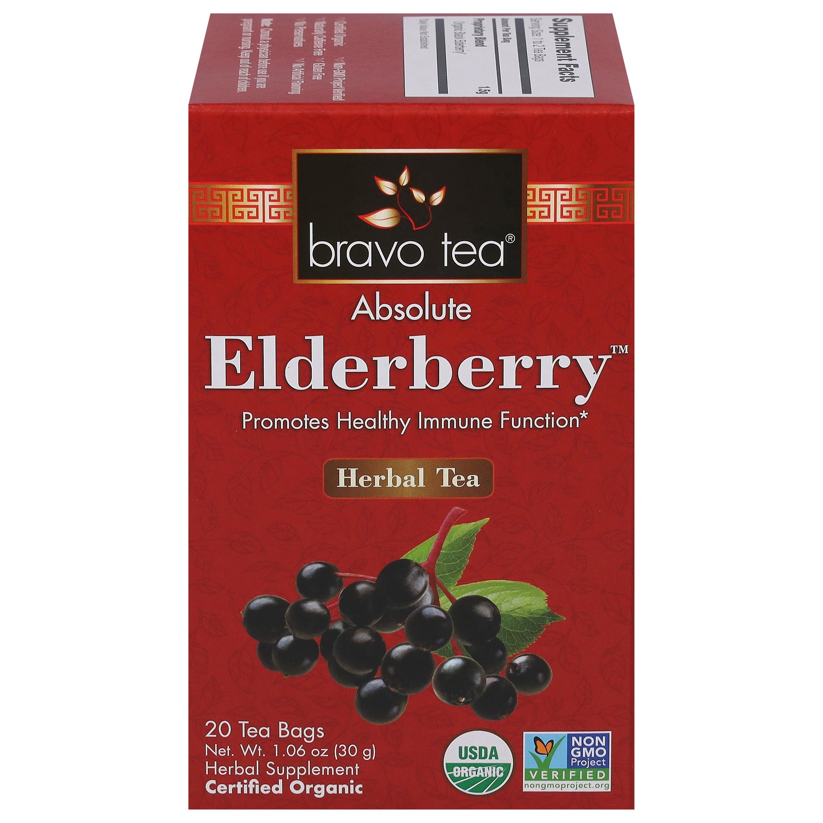 Bravo Teas&herbs - Tea Elderberry - 1 Each-20 BAG