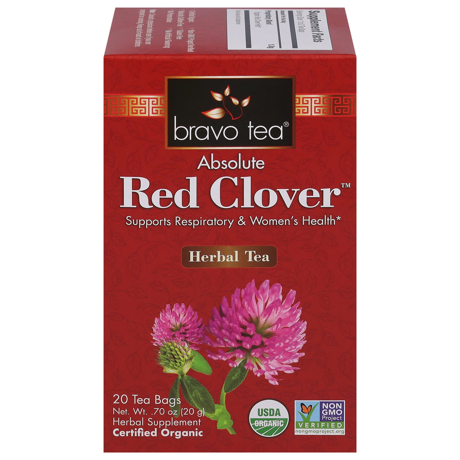 Bravo Teas&herbs - Tea Red Clover - 1 Each-20 BAG