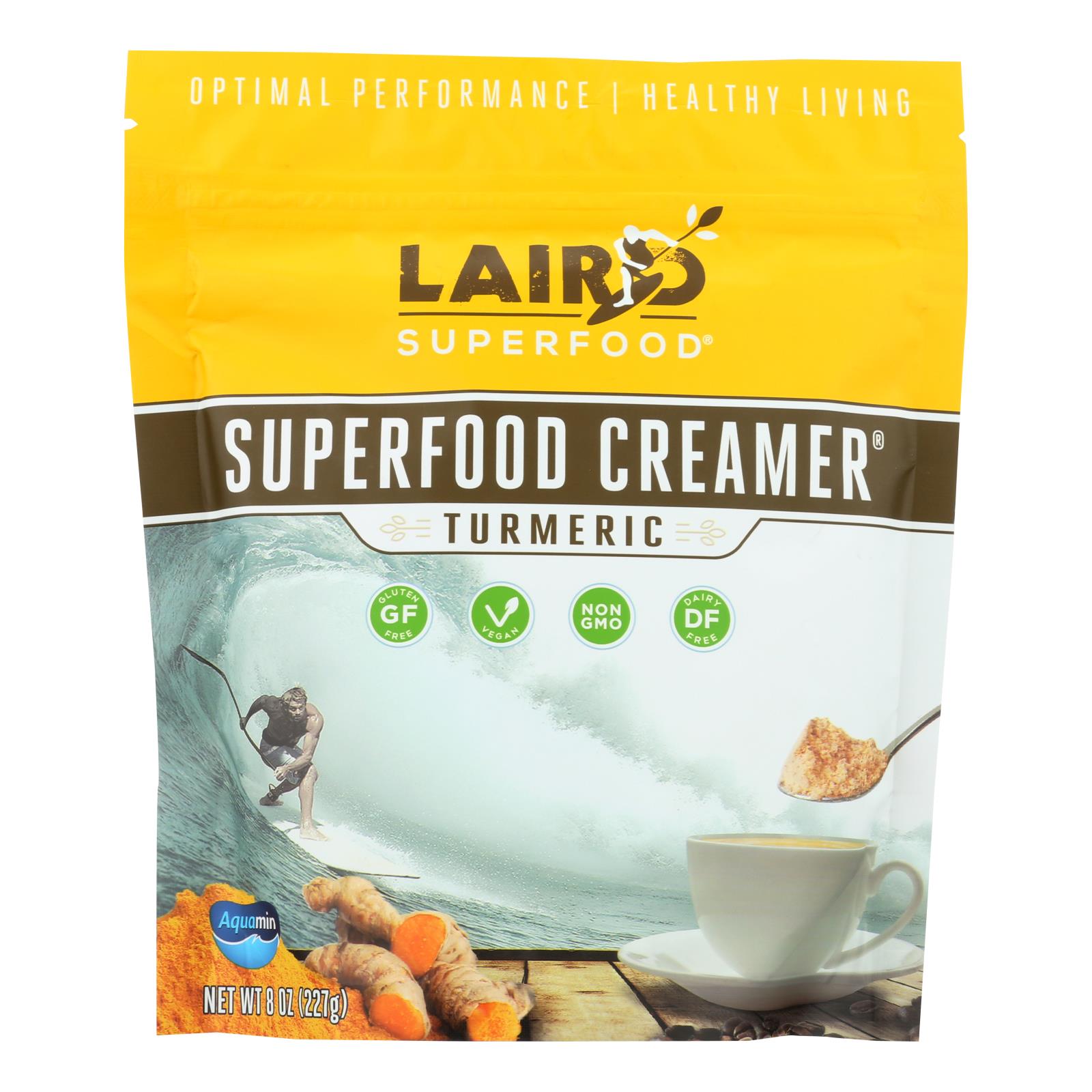 Laird Superfood - Superfood Creamr Turmeric - Case of 6-8 OZ