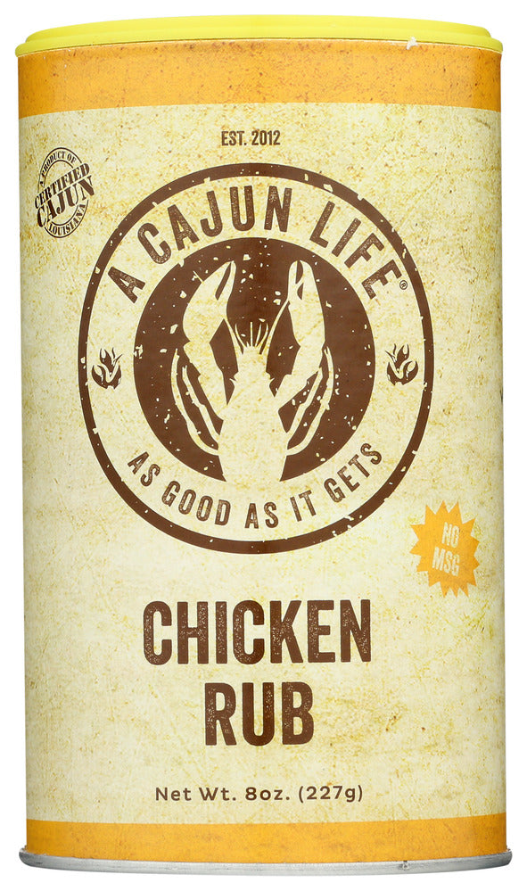 A Cajun Life Rub Chicken - Pack of 6 - 8 oz