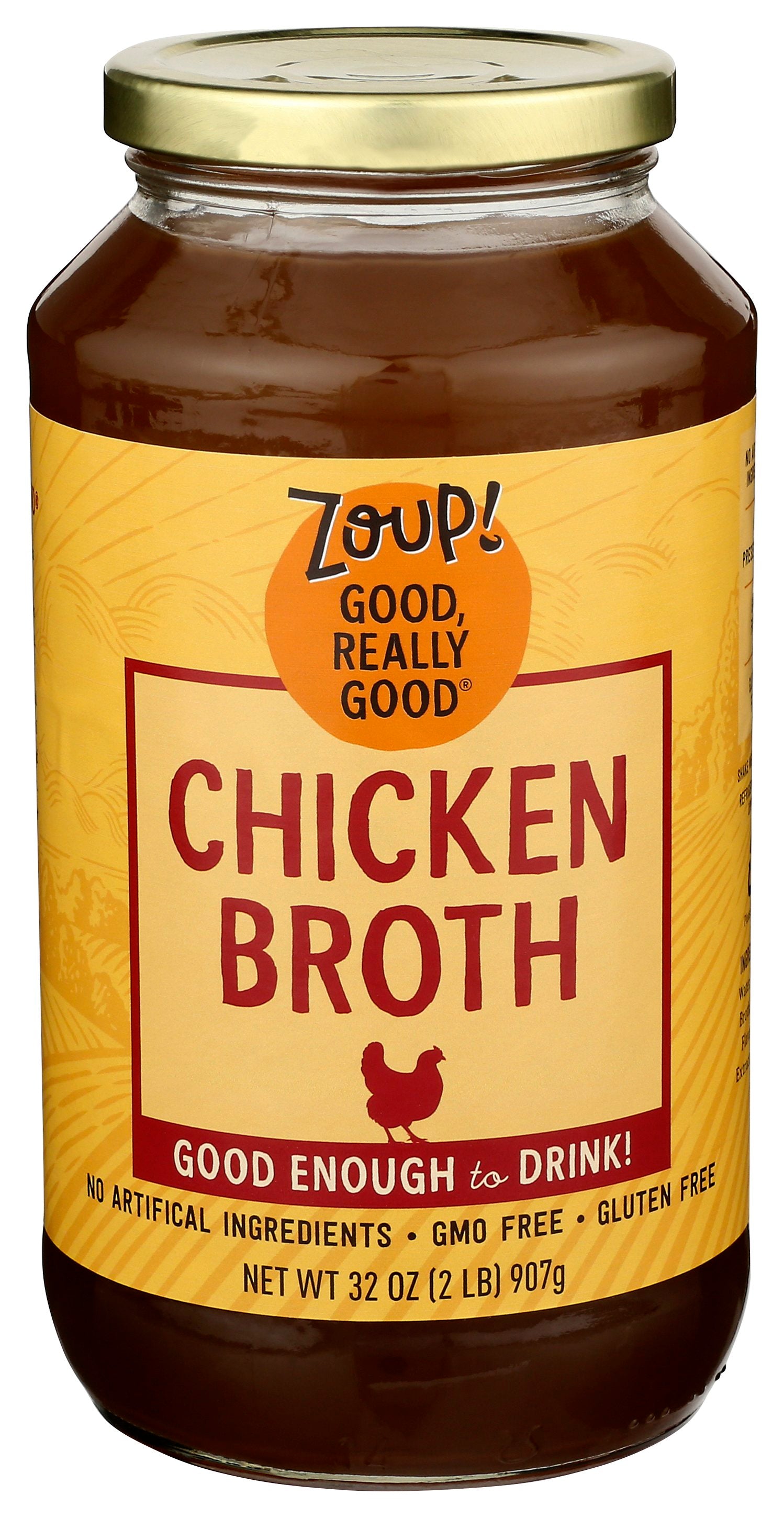 ZOUP GOOD REALLY BROTH CHICKEN - Case of 6