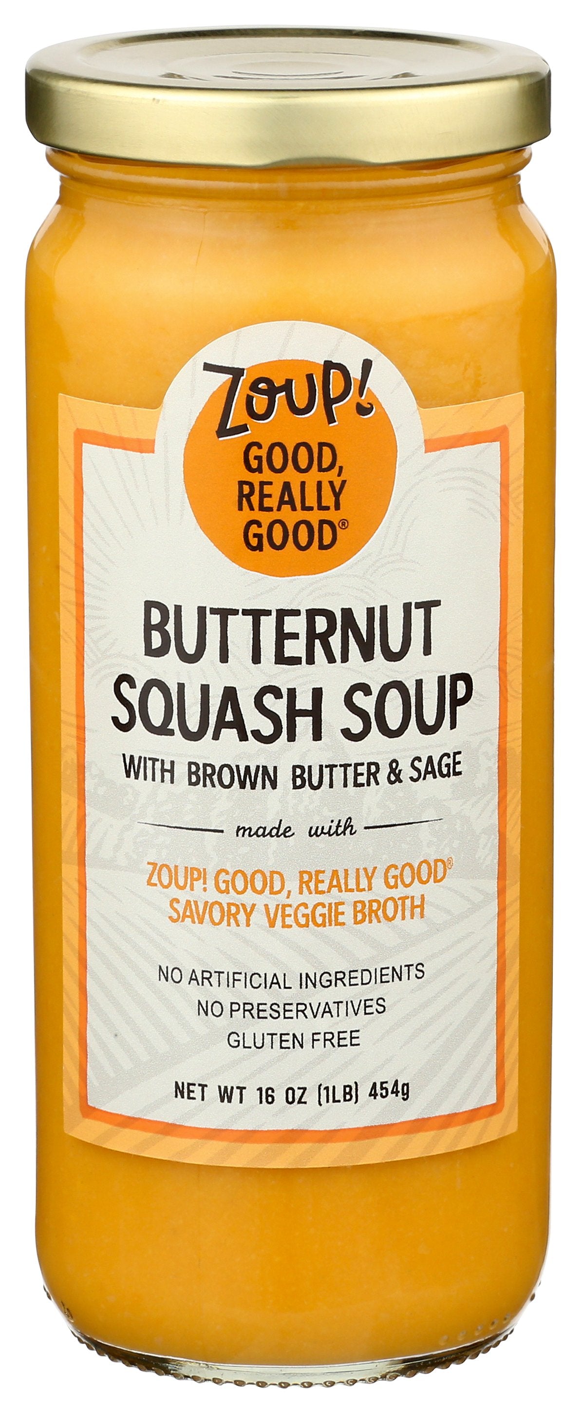 ZOUP GOOD REALLY SOUP BUTTERNUT SQUASH - Case of 6