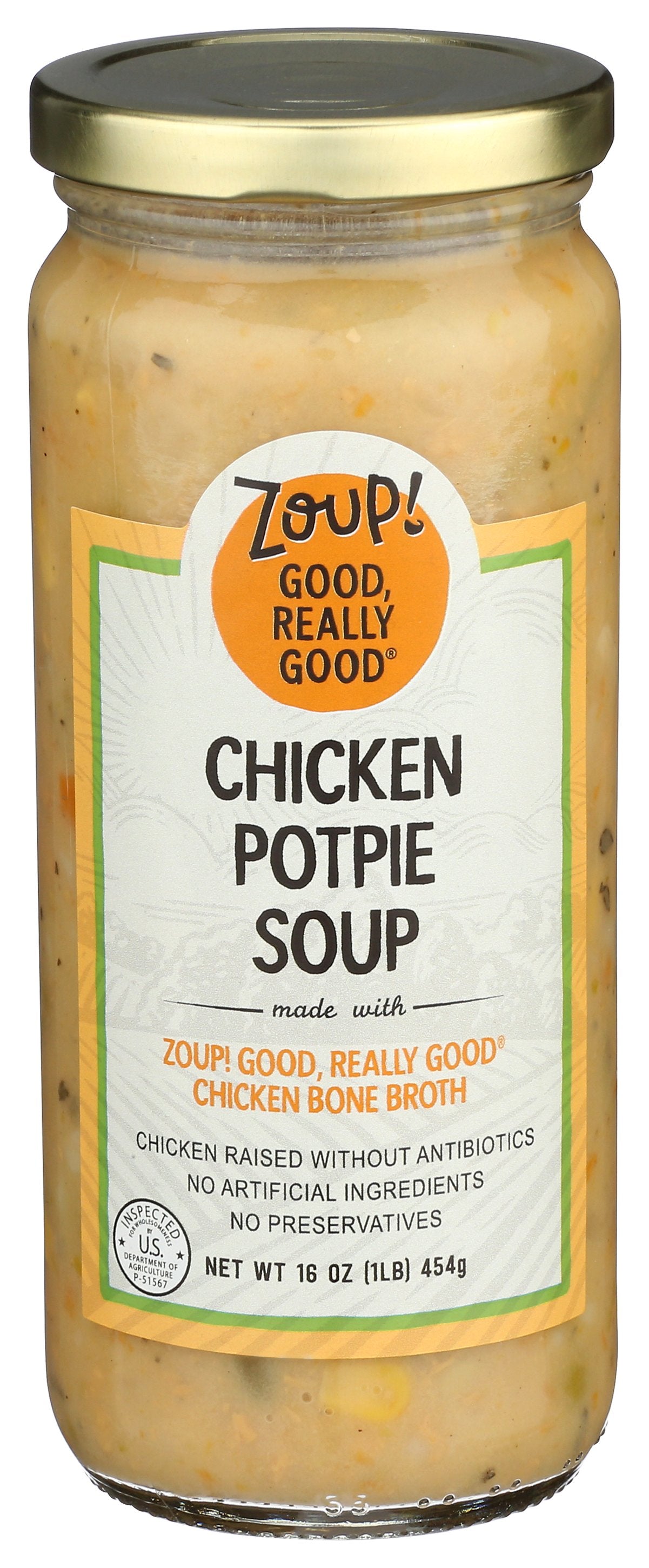 ZOUP GOOD REALLY SOUP CHICKEN POTPIE - Case of 6