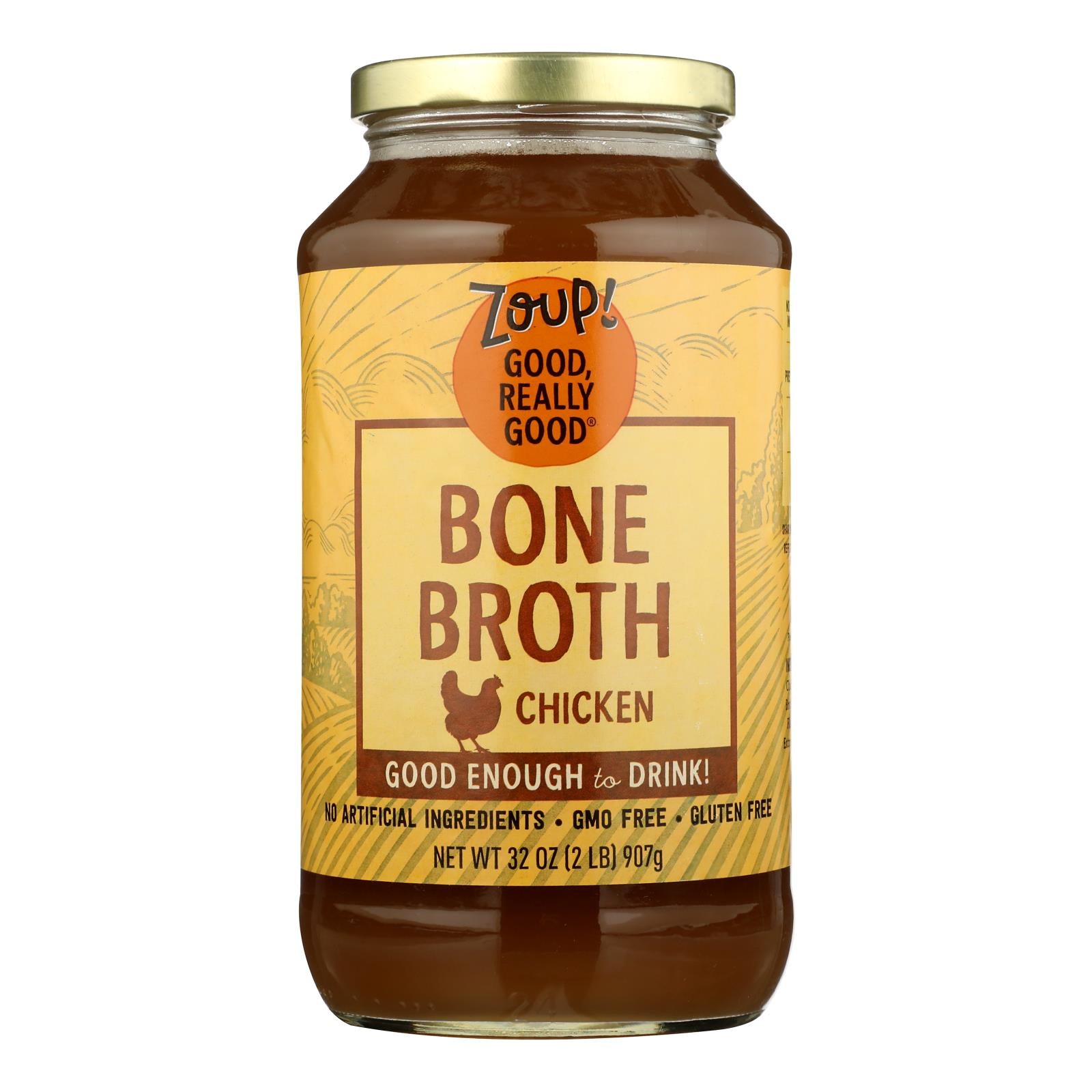 Zoup! Good Really Good - Bone Broth - Case Of 6 - 31 Fl Oz.