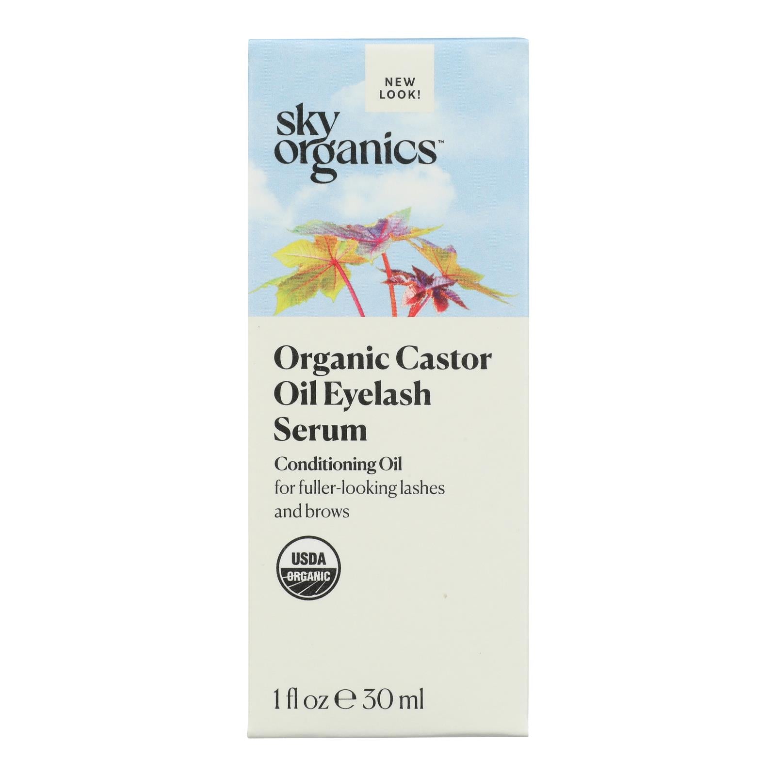 Sky Organics - Castor Oil Eyelsh Srm - 1 Each 1-1 FZ