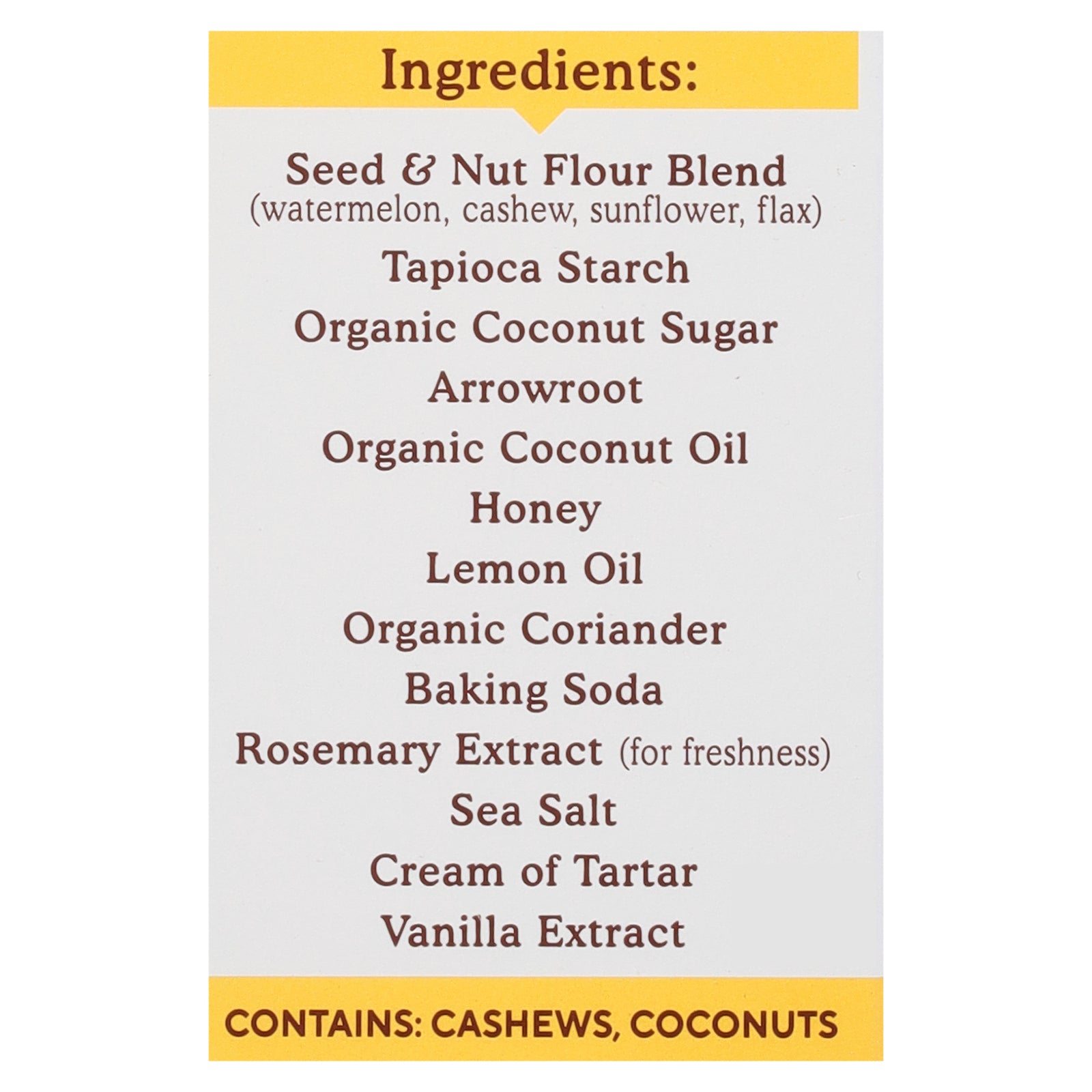 Simple Mills - Lemon Sweet Thins - CS of 6-4.25 BOX