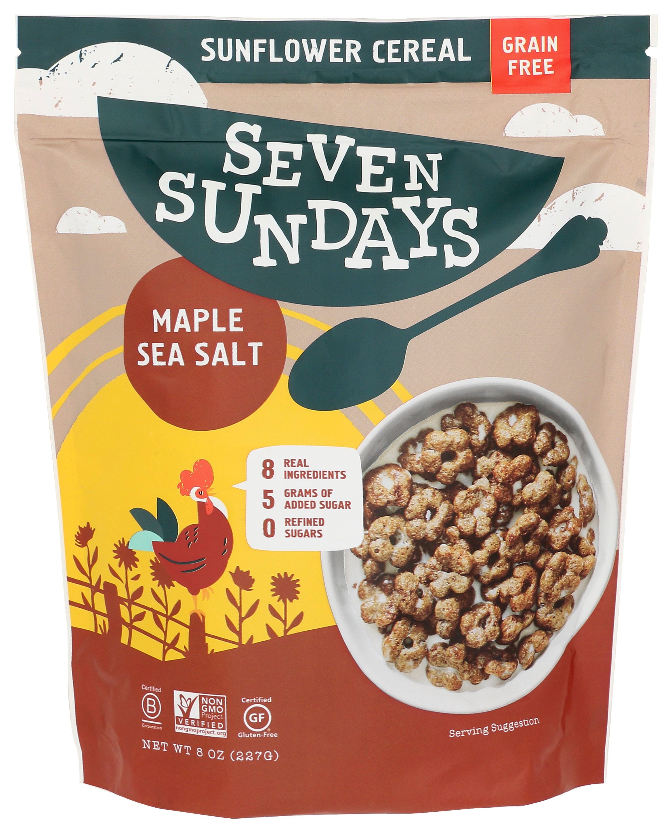 SEVEN SUNDAYS CEREAL MPLE SEA SLT GFREE - Case of 6
