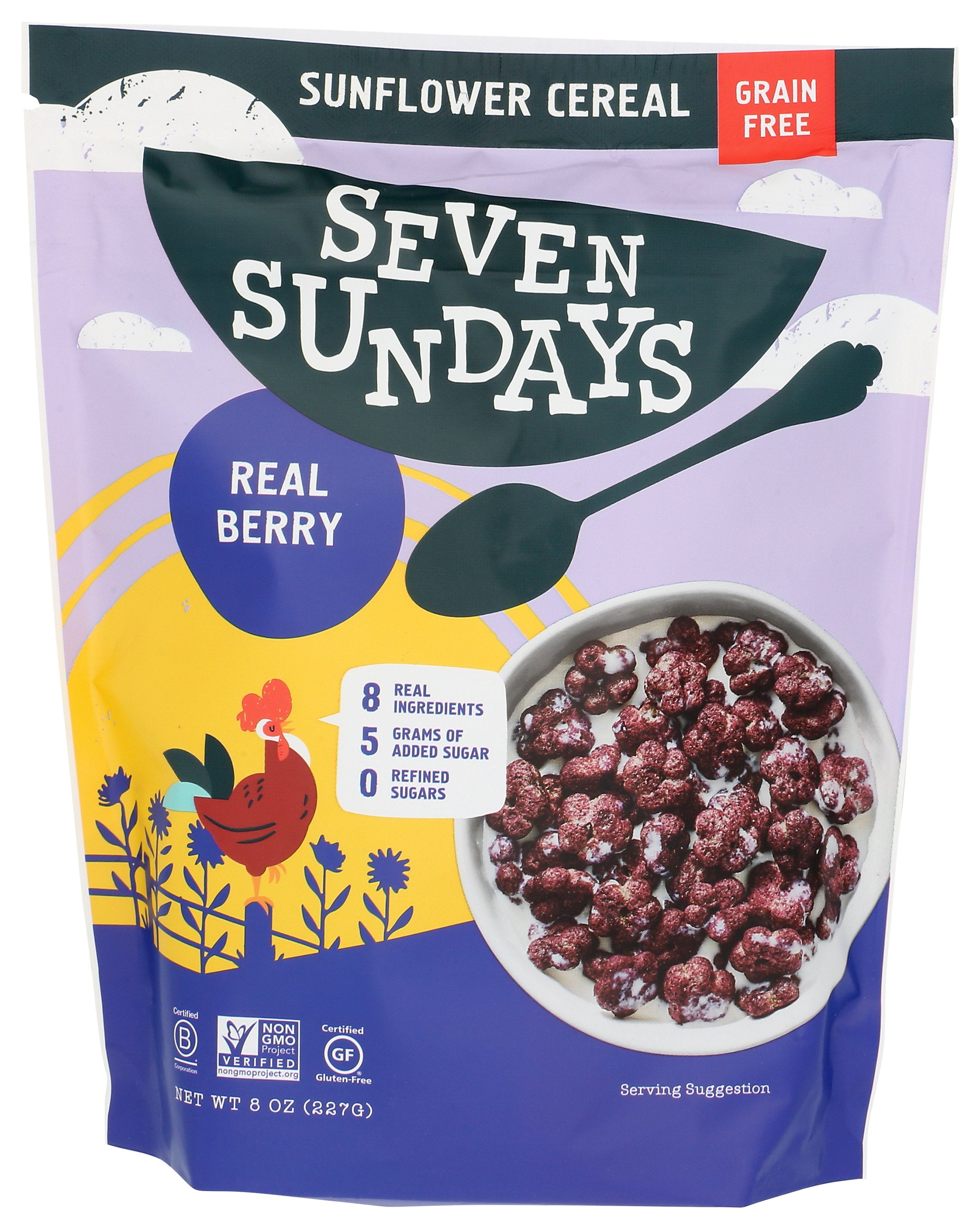 SEVEN SUNDAYS CEREAL BERRY GRAIN FREE - Case of 6