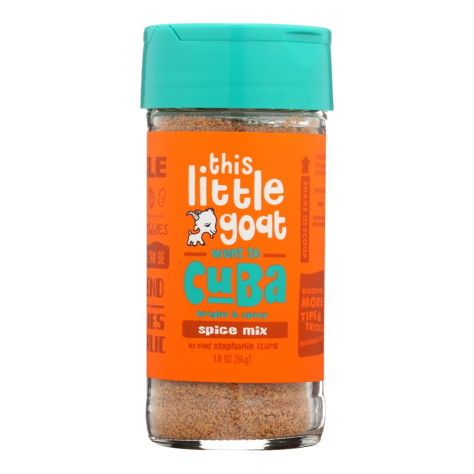 This Little Goat - Cuba Spice Mix - Case Of 6 - 1.8 Oz