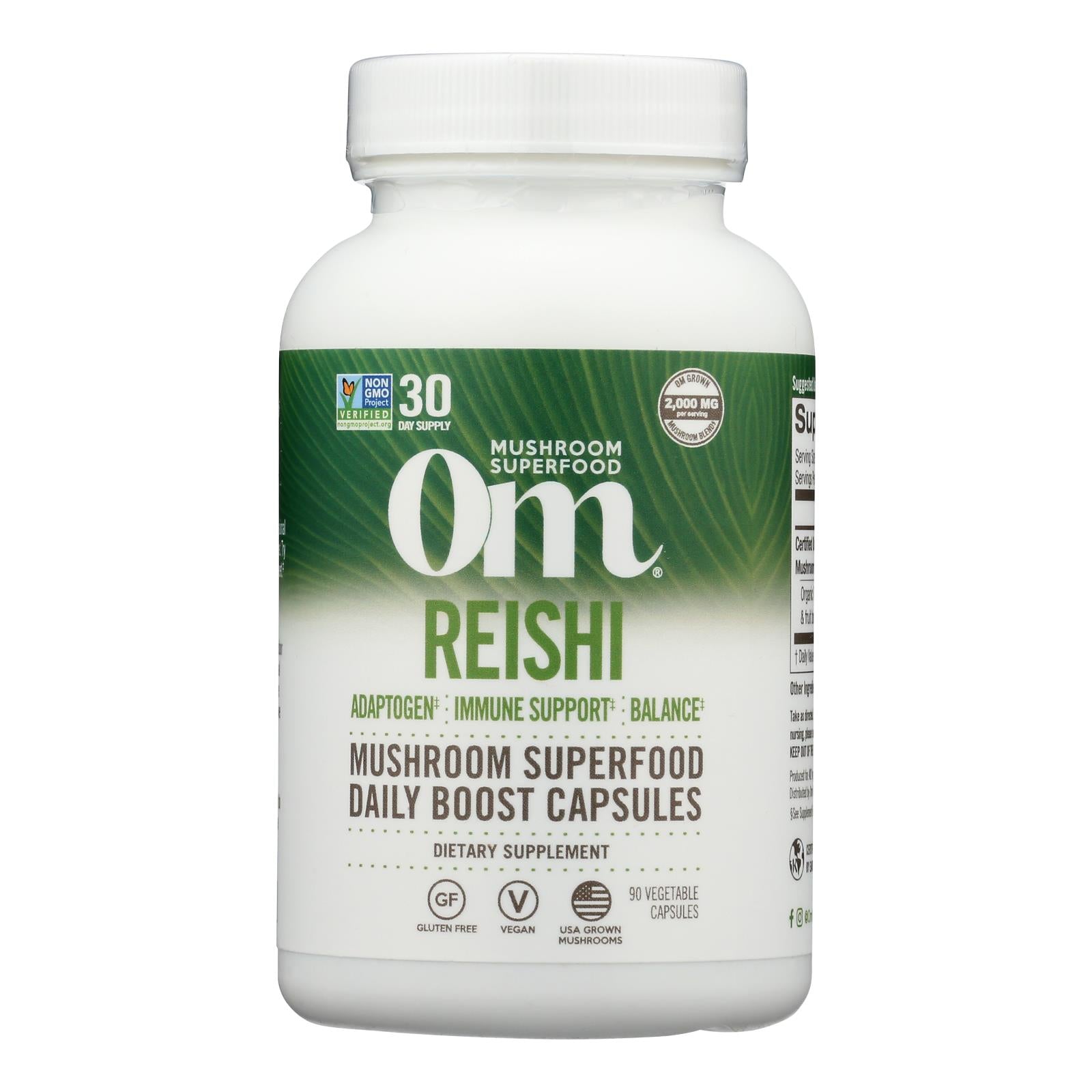 Organic Mushroom Nutrition - Mush Sprfd Reishi Cap - 1 Each - 90 Ct