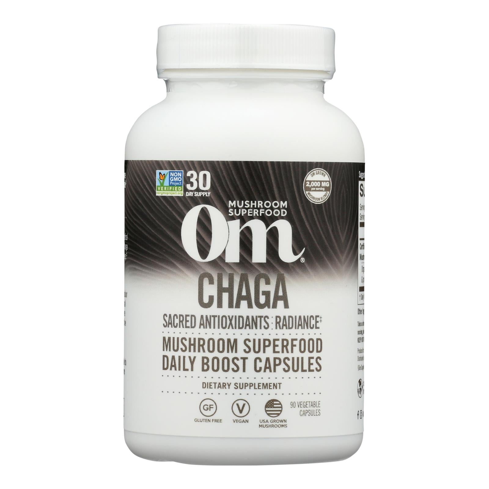 Organic Mushroom Nutrition - Mush Sprfd Chaga - 1 Each - 90 CT