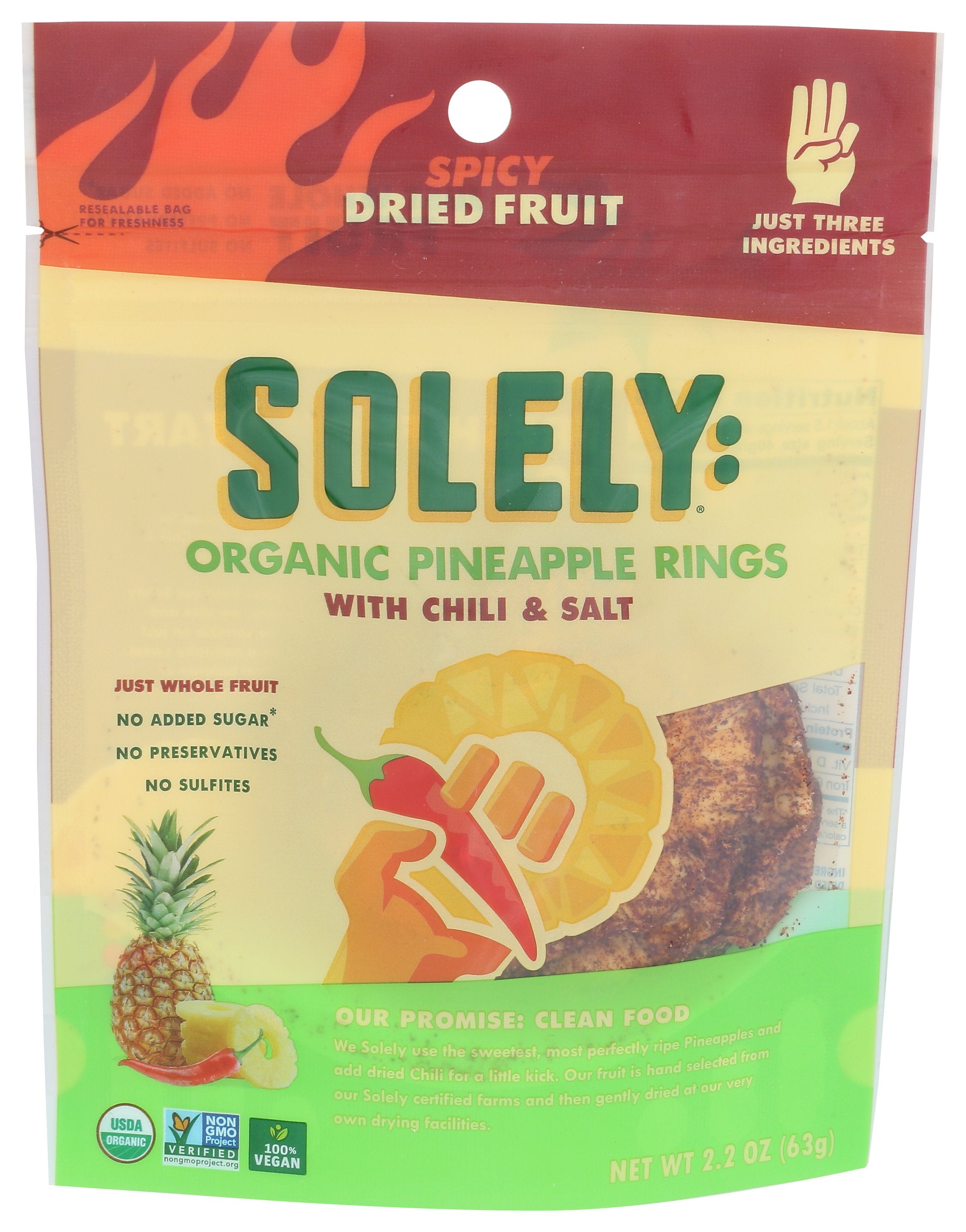 SOLELY FRUIT DRY PNAPL RING CHIL - Case of 8