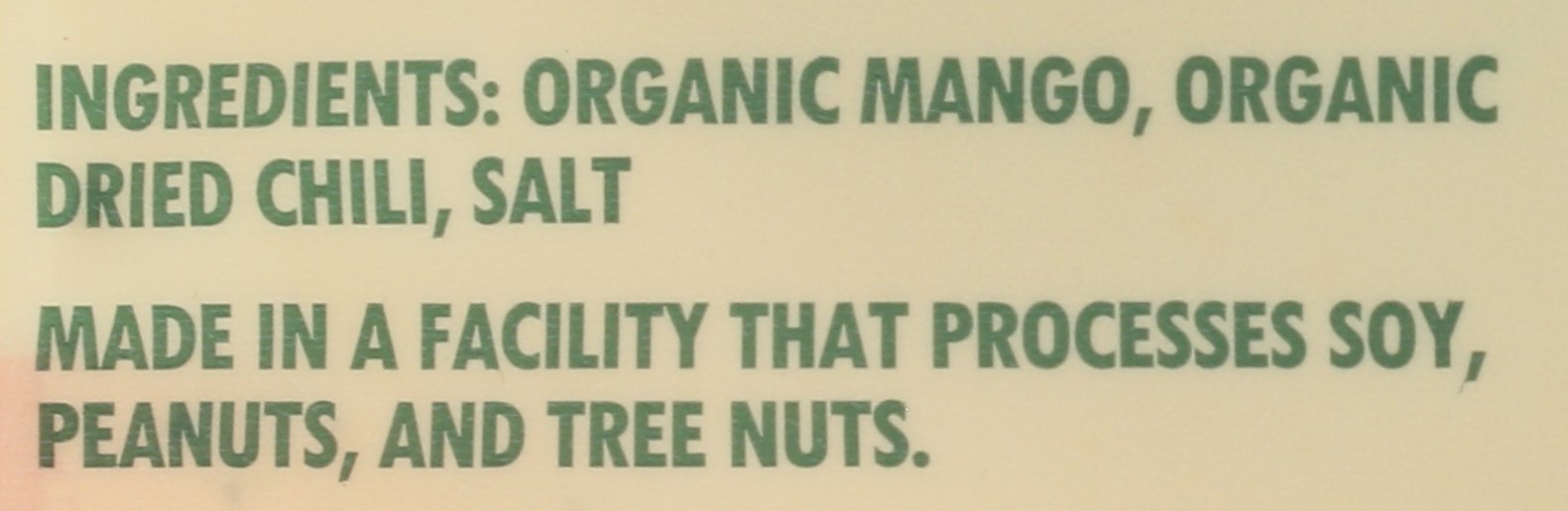 SOLELY FRUIT DRY MANGO CHILI SAL - Case of 8