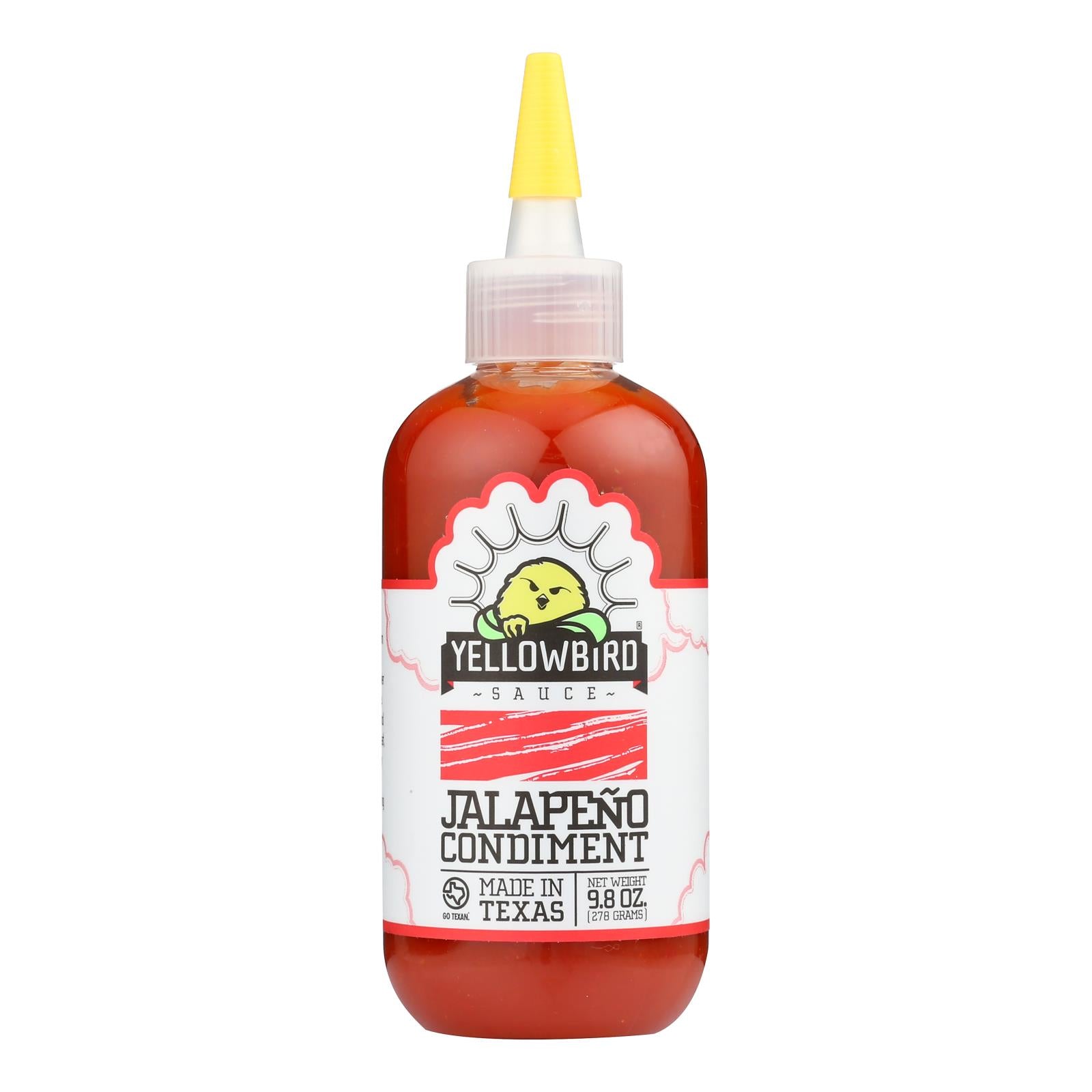 Yellowbird Sauce - Jalapeno - Case of 6 - 9.8 oz