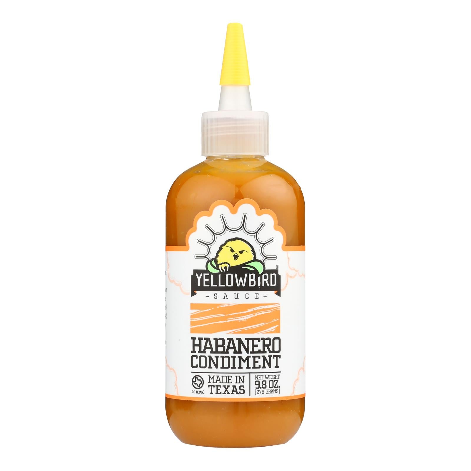 Yellowbird Sauce - Habanero - Case Of 6 - 9.8 Oz