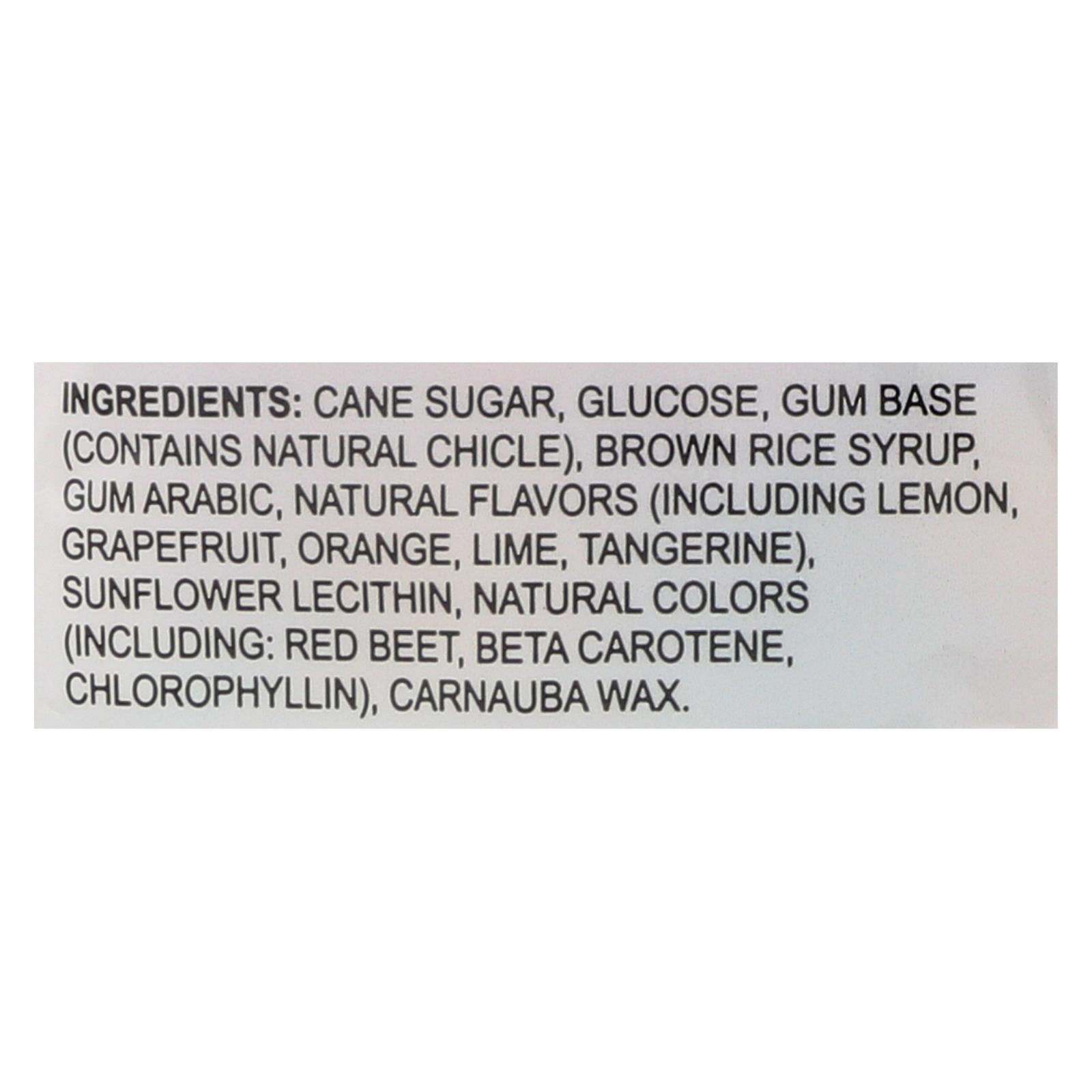 Tree Hugger Bubble Gum - Citrus Berry - 2 oz - Case of 12