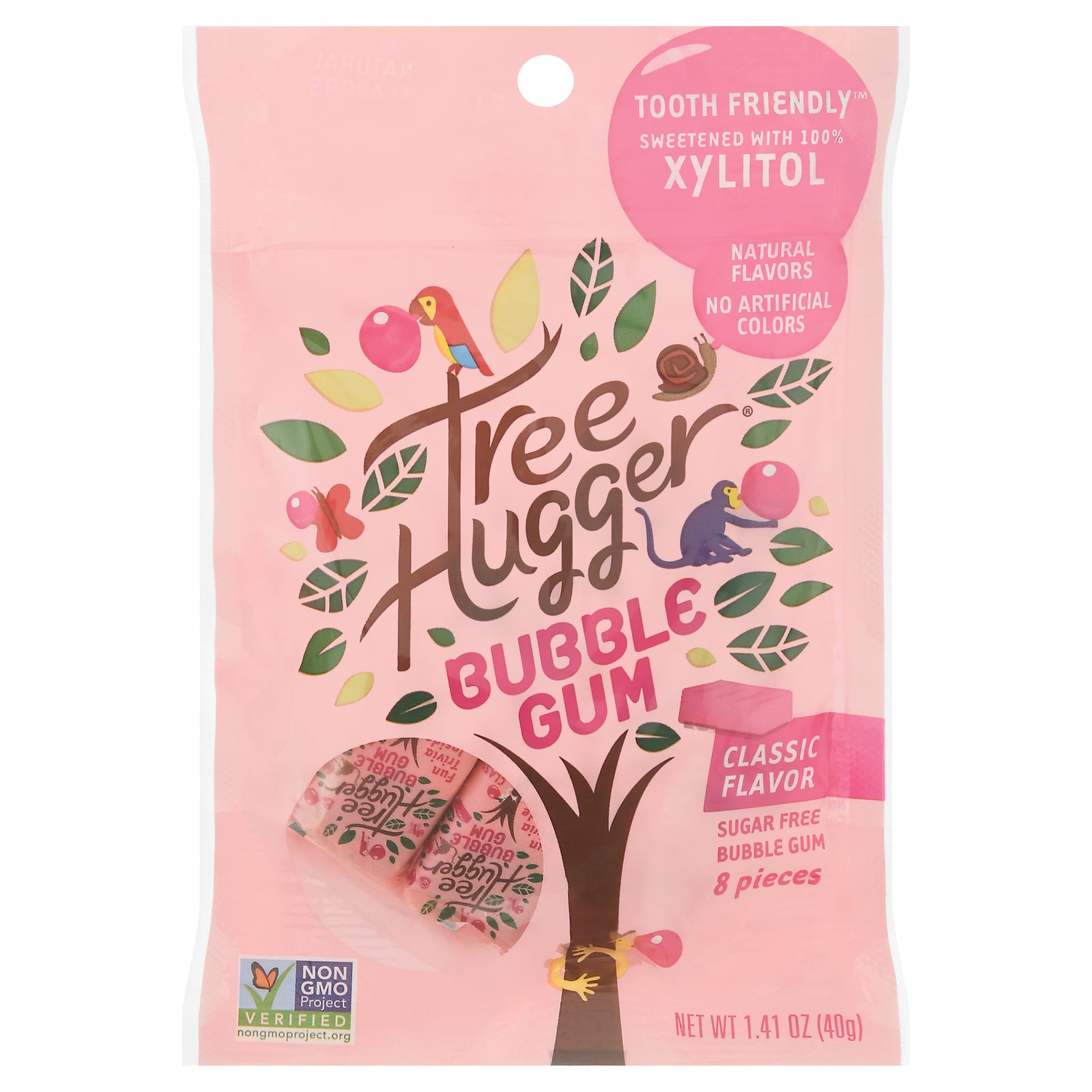 Tree Hugger - Bublgm Clssc 100% Xylitol - Case Of 12-1.41 Oz