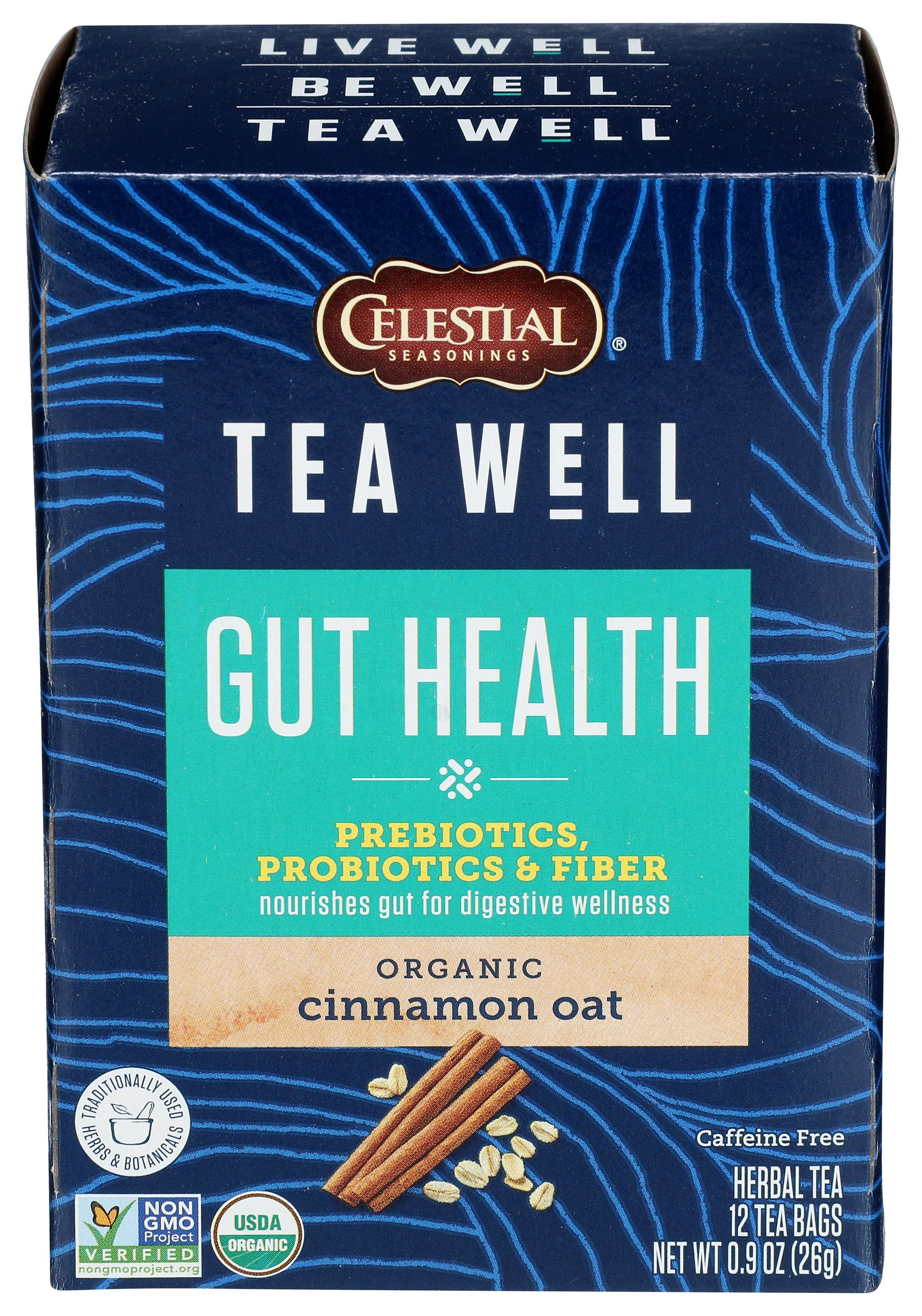 TEAWELL TEA GUT HEALTH - Case of 6