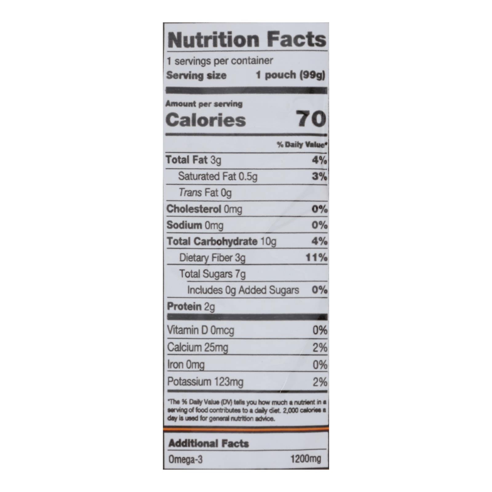 Mamma Chia Squeeze Vitality Snack - Mango Coconut - Case of 16 - 3.5 oz.