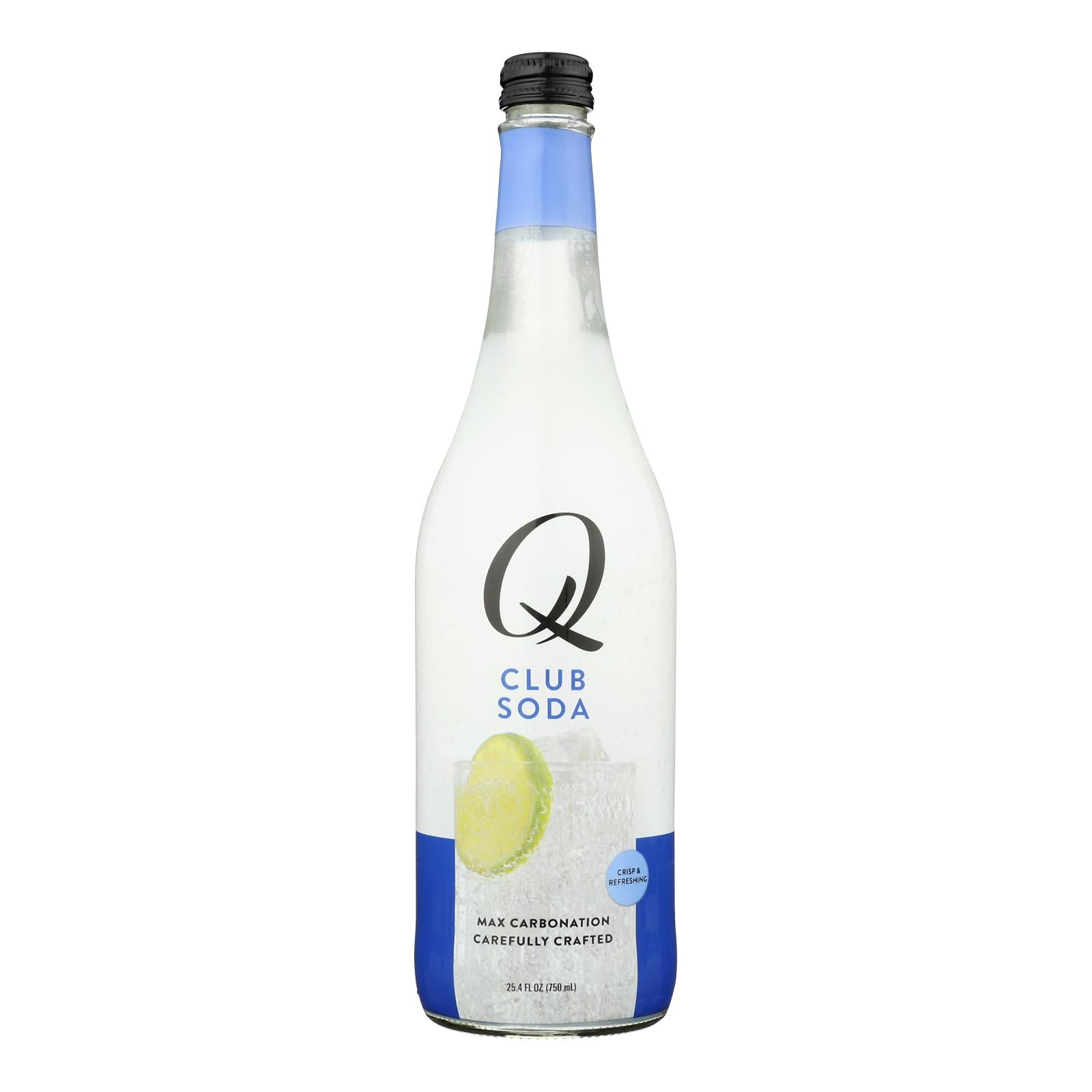 Q Drinks - Club Soda - Case of 8-25.4 FZ