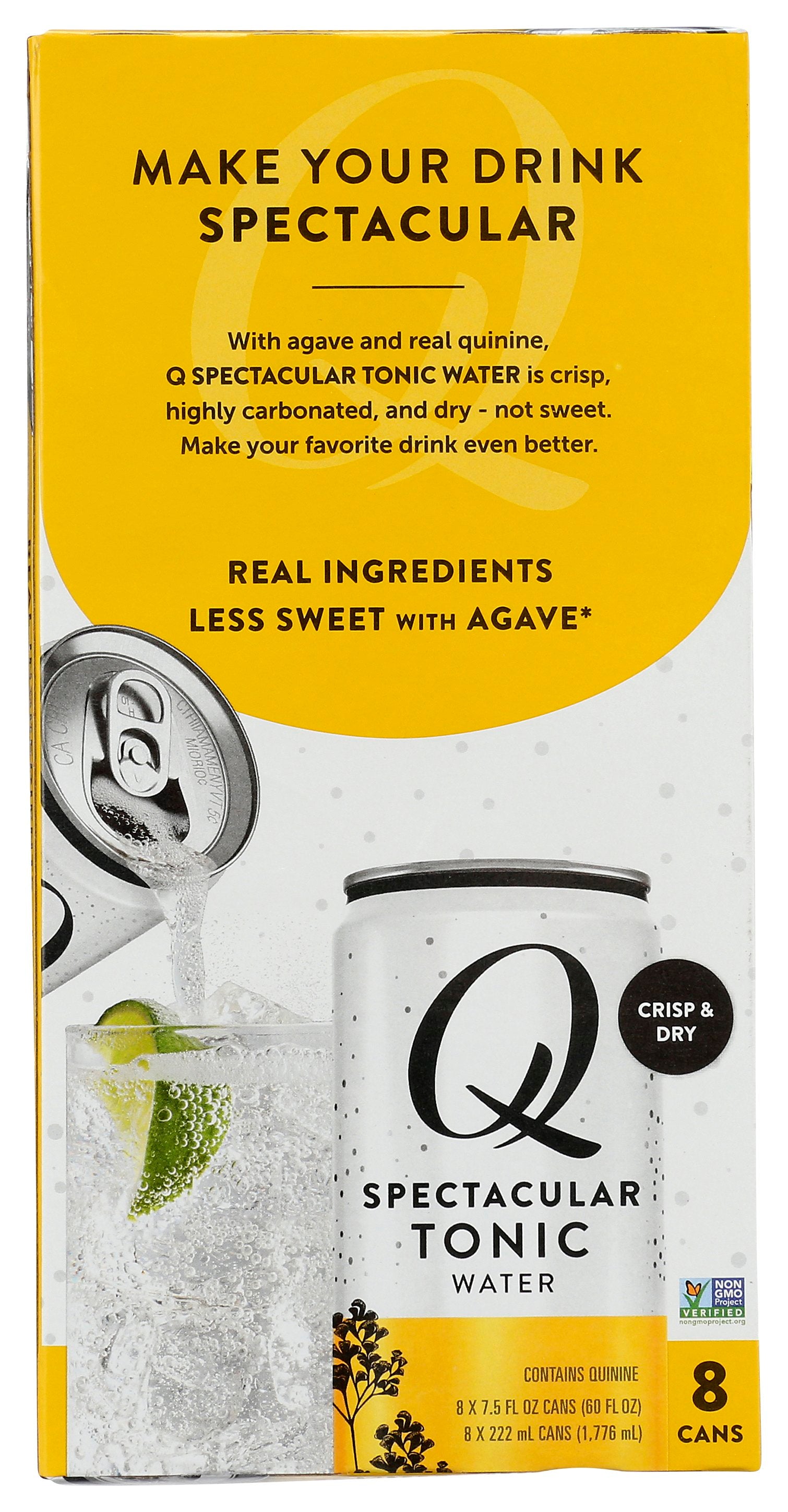 Q TONIC MIXER TONIC WATER 8PK - Case of 3