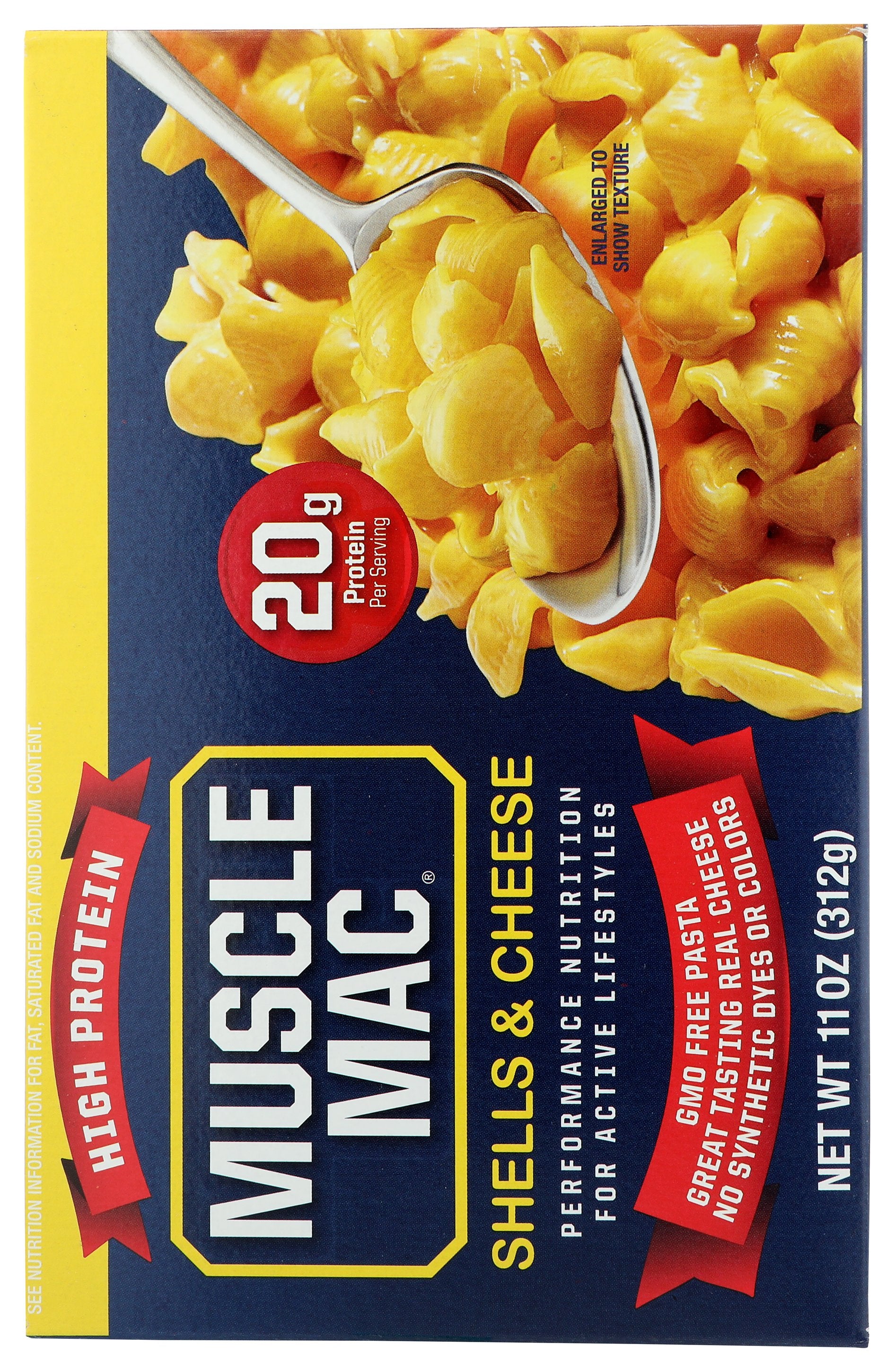 MUSCLE MAC SHELLS N CHSE HIGH PROTEI - Case of 12
