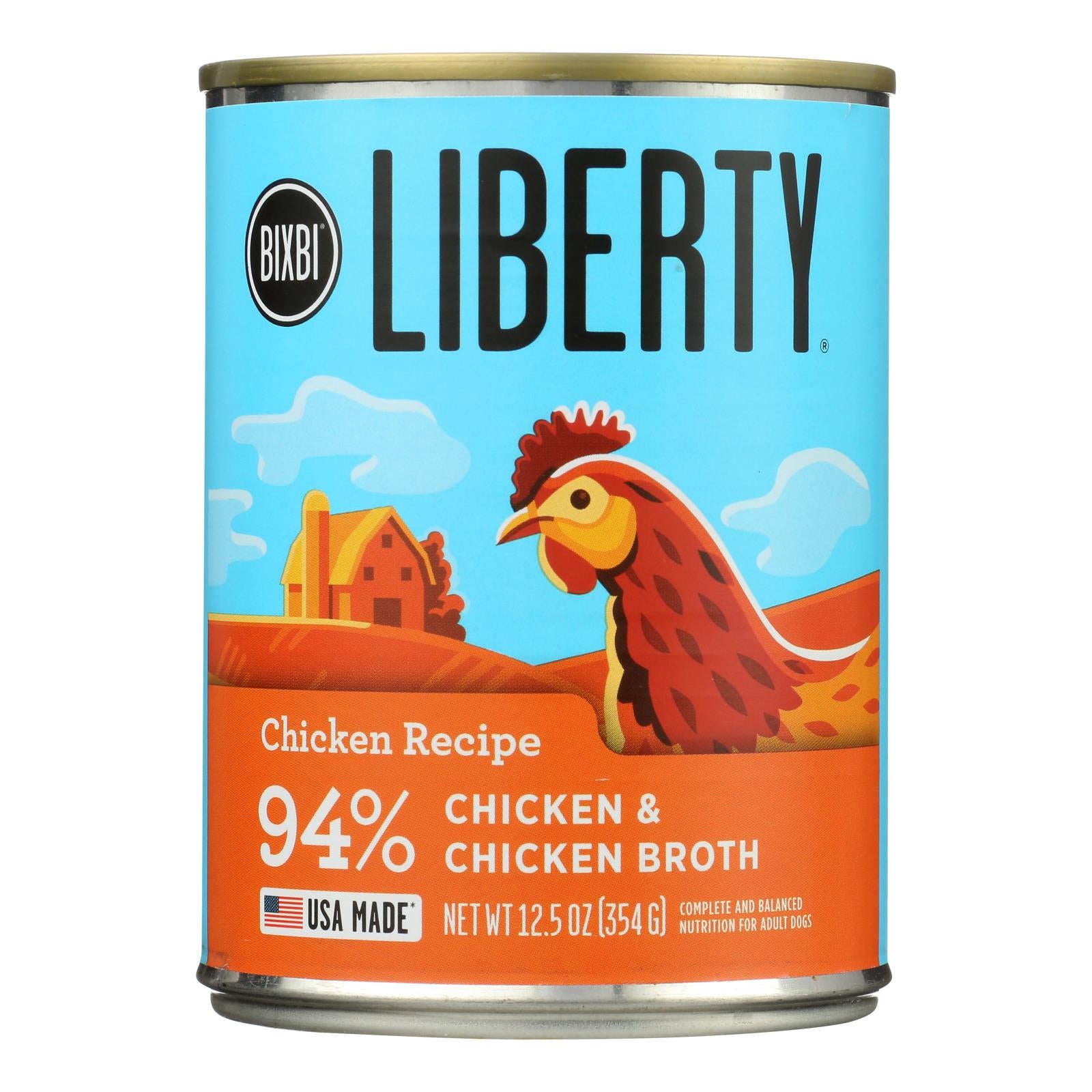 Bixbi - Liberty Wet Food Chicken - Case of 12 - 12.5 OZ