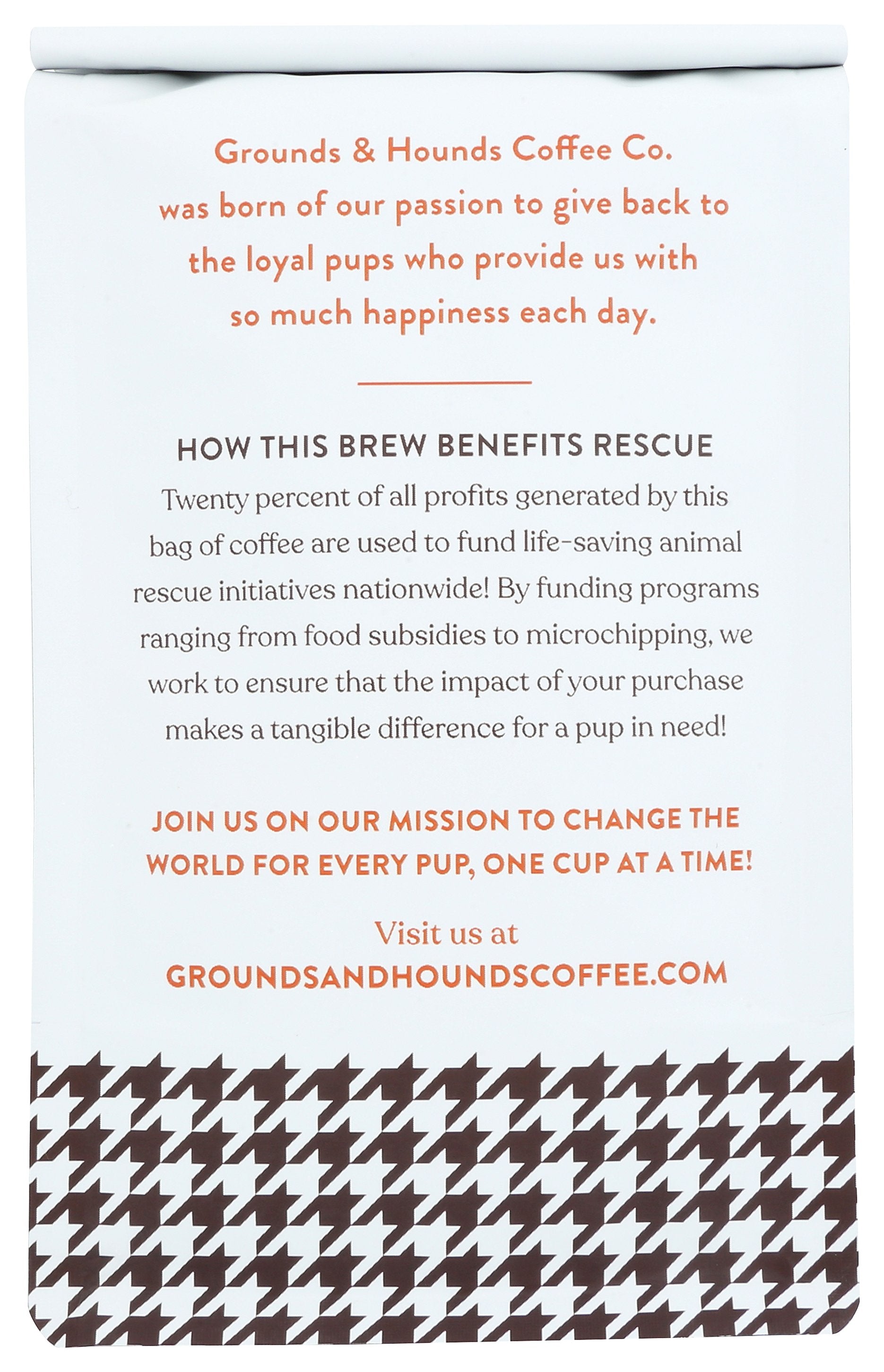 GROUNDS & HOUNDS COFFEE COFFEE PAPER SLIPPERS - Case of 8