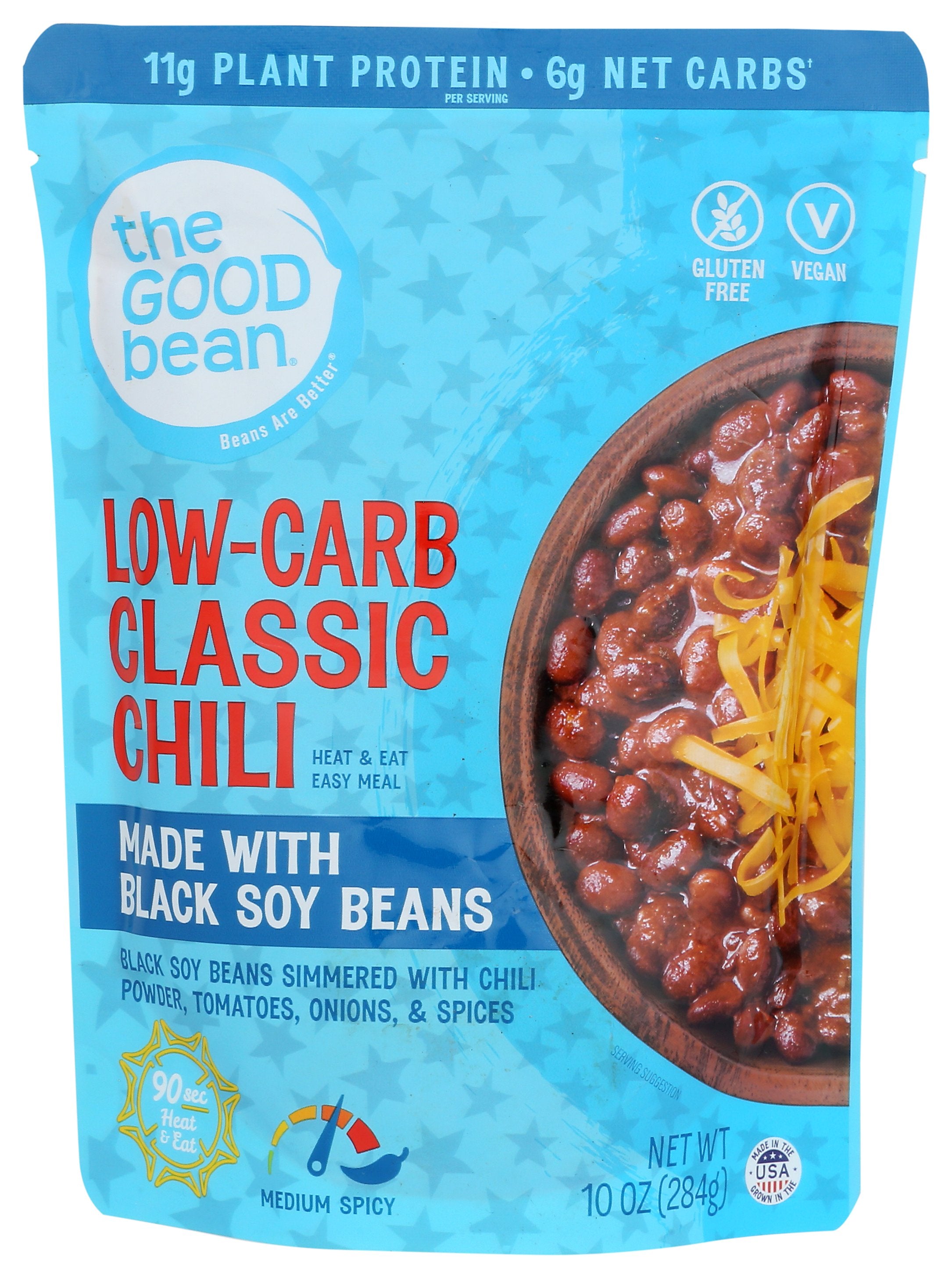 THE GOOD BEAN CHILI LOW CARB - Case of 4