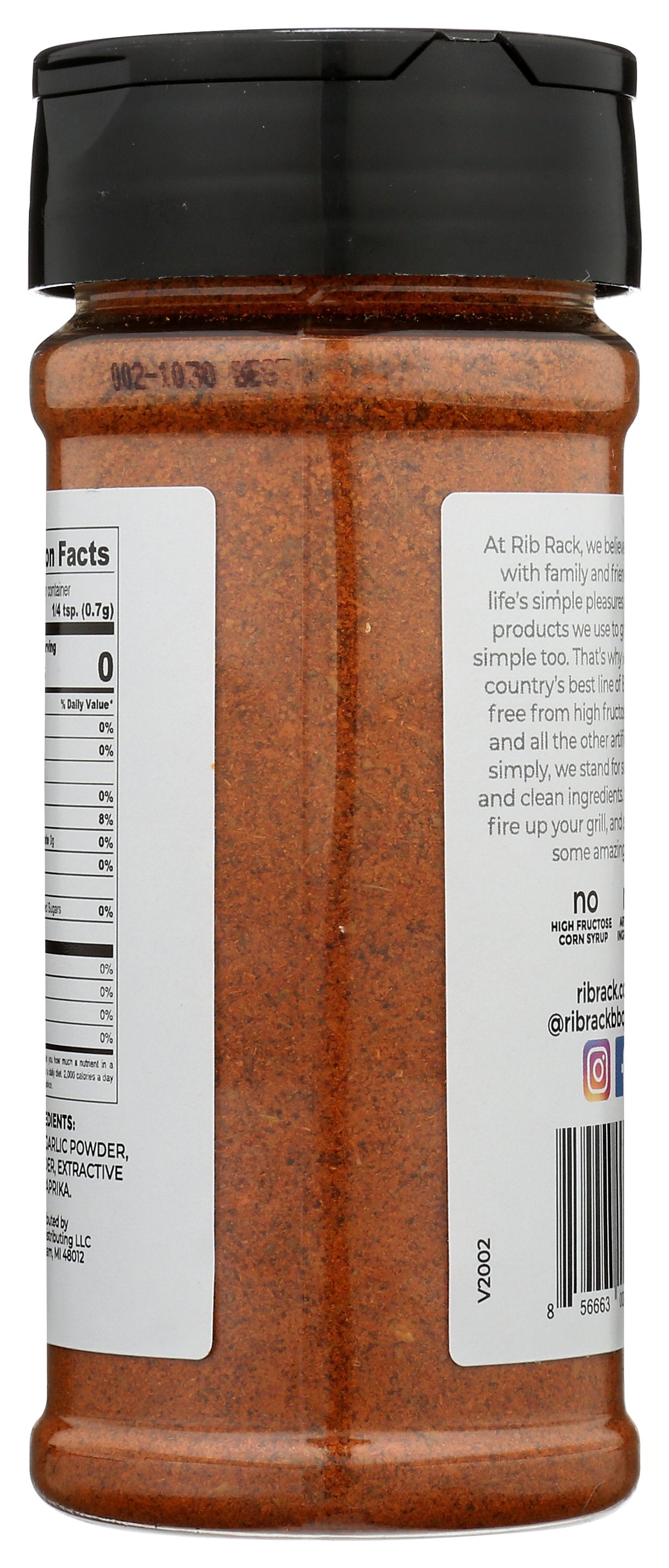 RIB RACK SSNNG RUB CAJUN - Case of 6