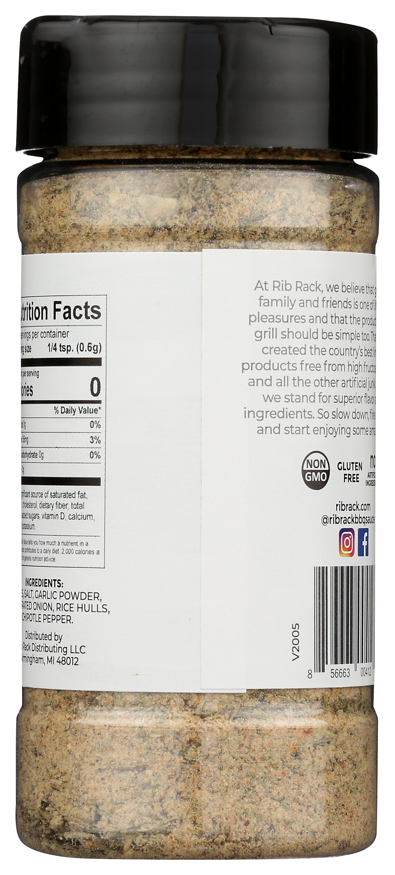 RIB RACK SSNNG RUB PORK - Case of 6