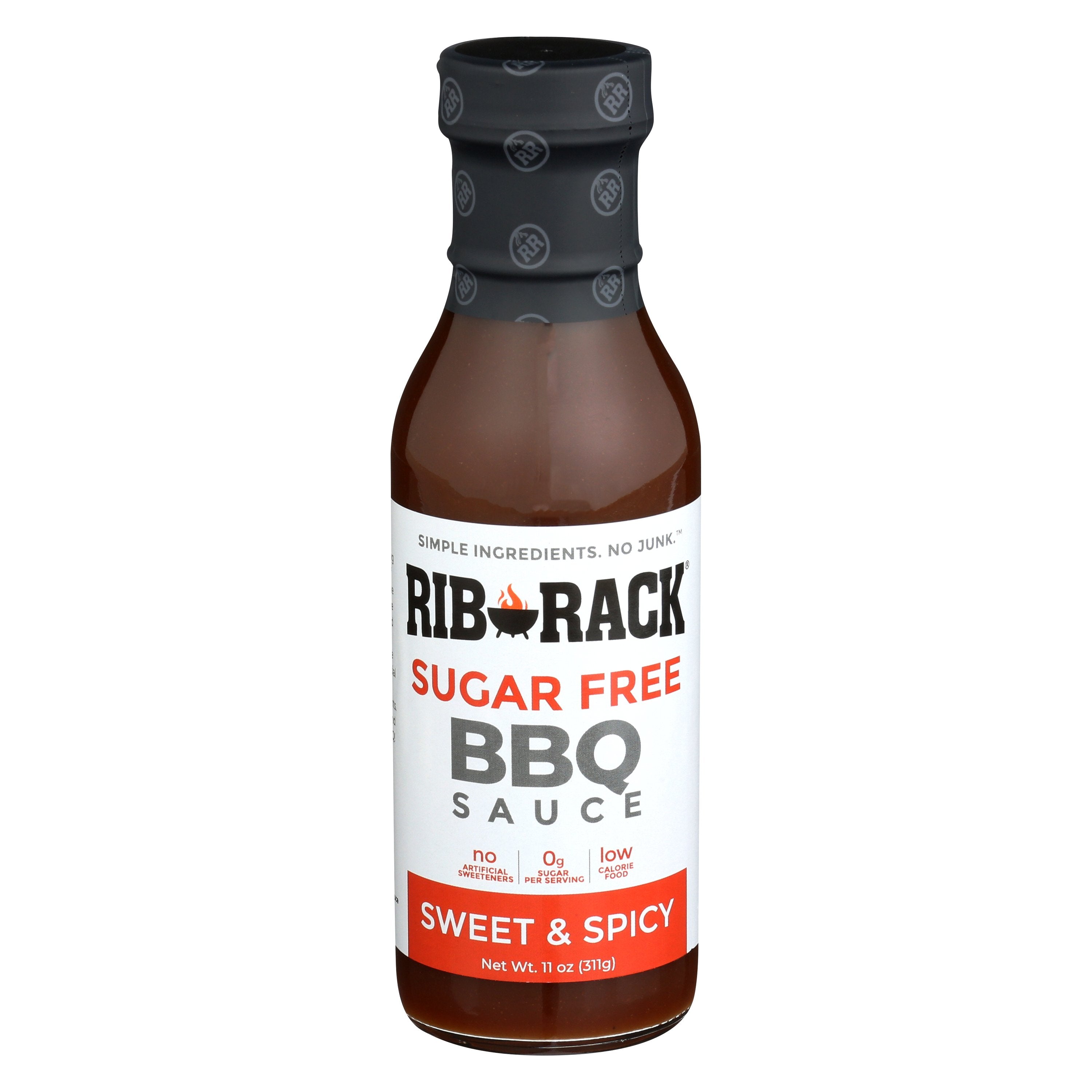 RIB RACK SAUCE BBQ SWEET SPICY SF - Case of 6