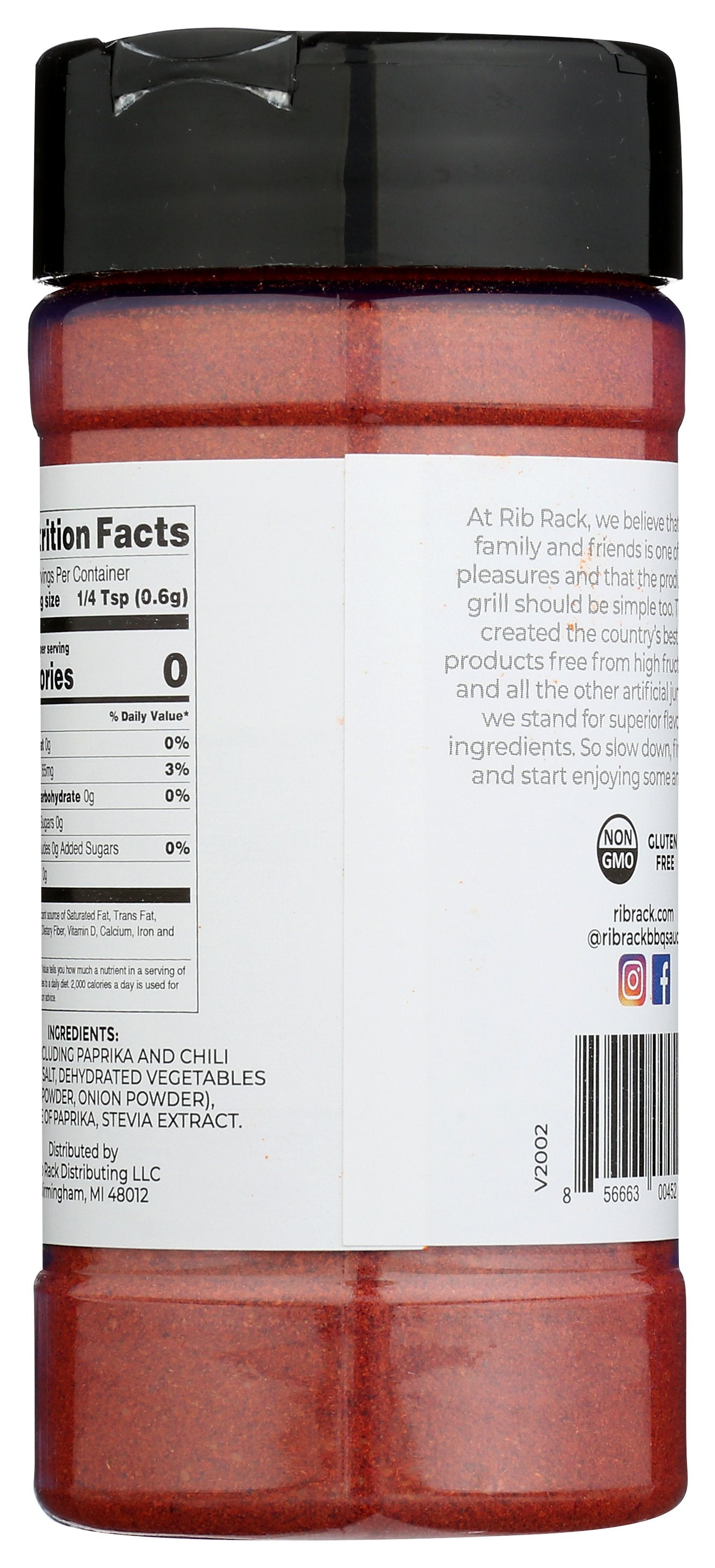 RIB RACK SSNNG RUB ORIGINAL SF - Case of 6