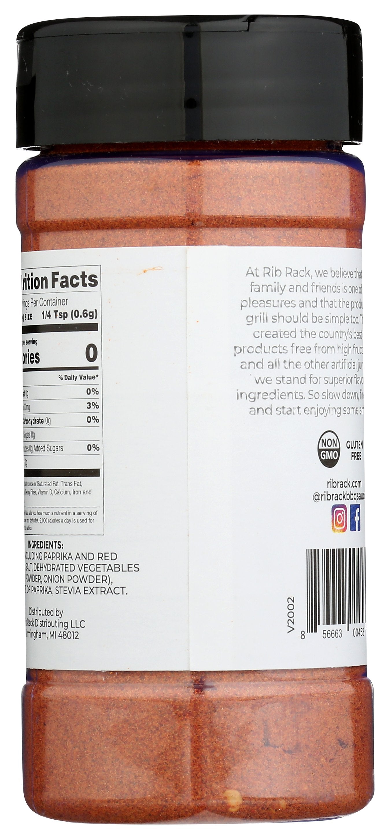 RIB RACK SSNNG RUB SPICY SF - Case of 6