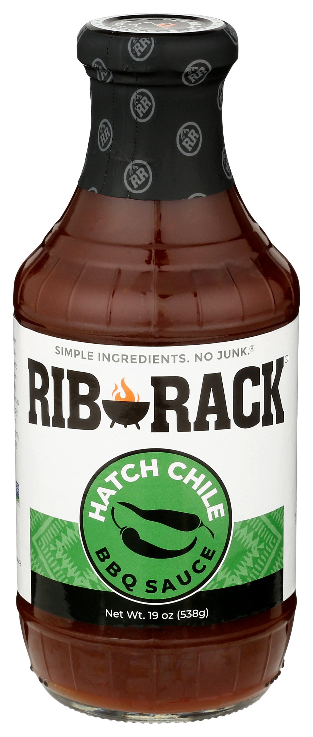 RIB RACK SAUCE HATCH CHILE BBQ - Case of 6