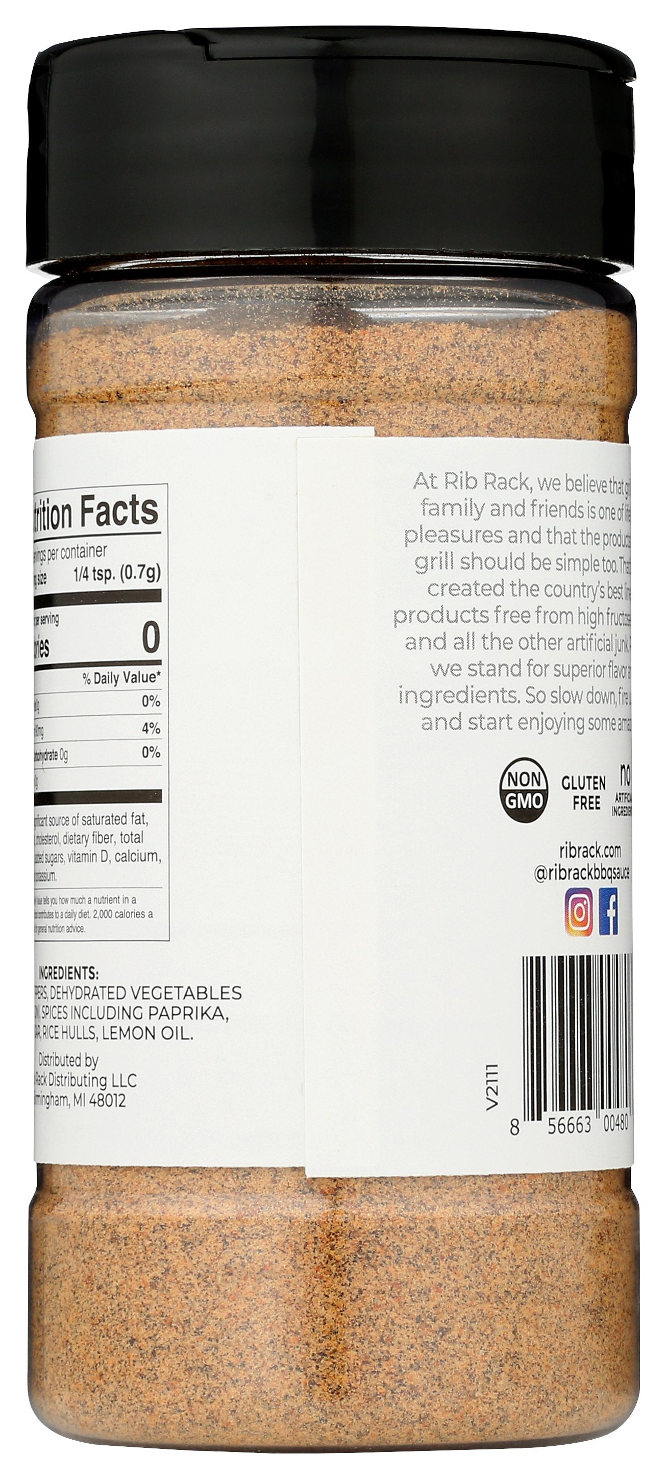 RIB RACK SPICE RUB RIB RCK BLCKND - Case of 6