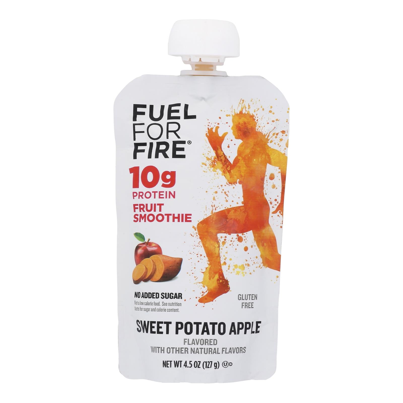 Fuel For Fire Sweet Potato Apple Smoothie, Sweet Potato Apple - Case of 12 - 4.5 OZ