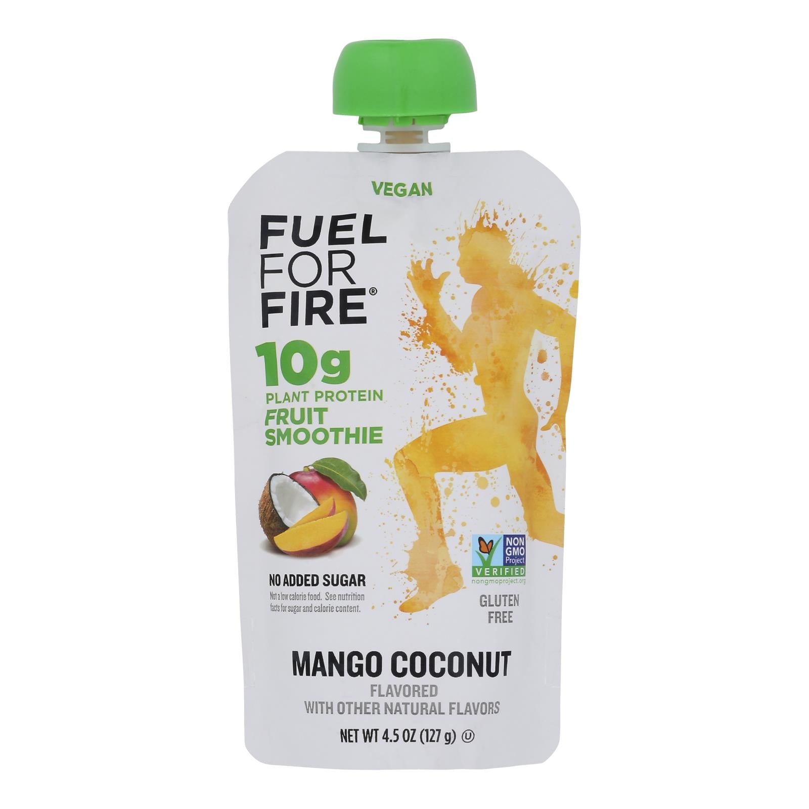 Fuel For Fire - Protn Smthie Fruit Mango Cnt - Case Of 12 - 4.5 Oz