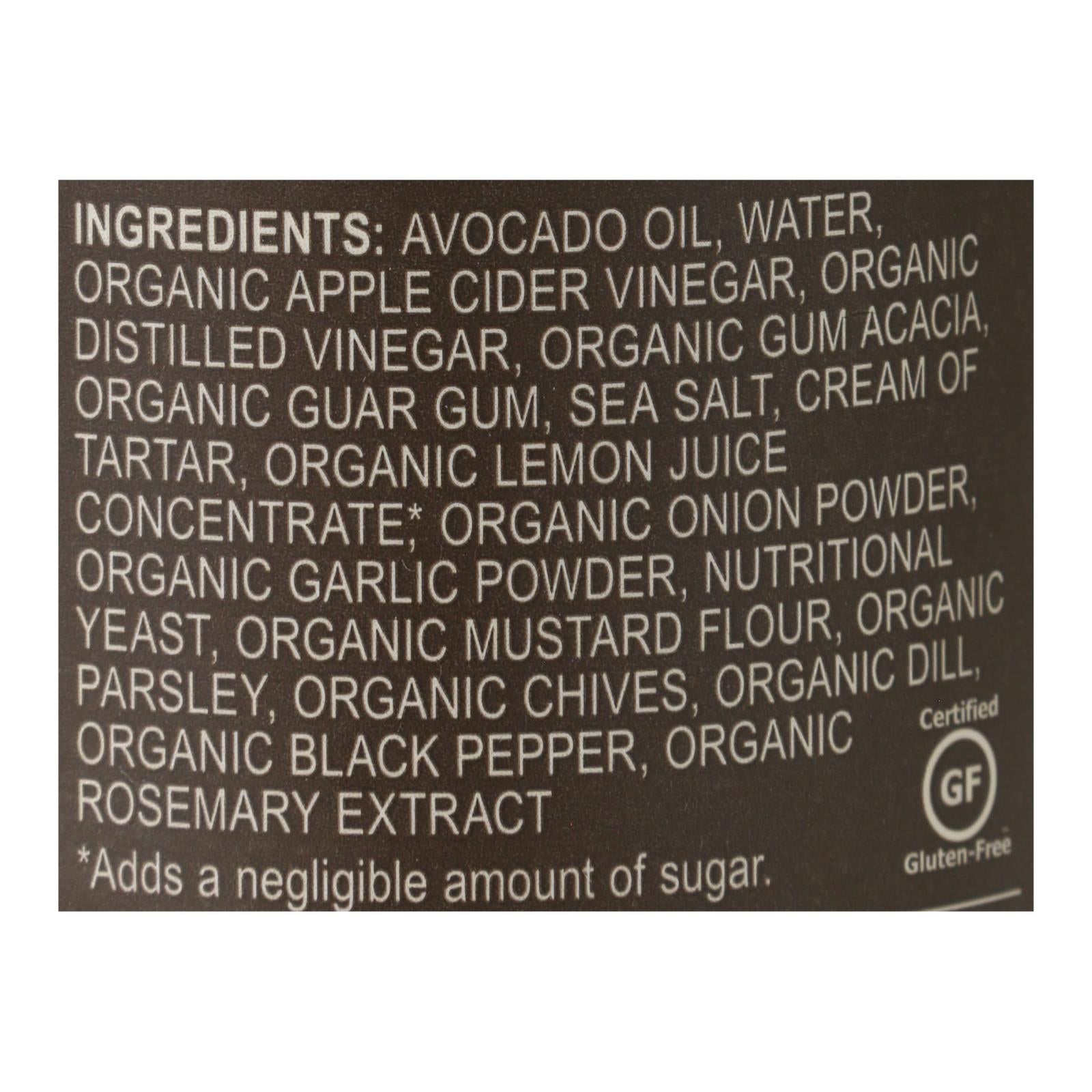 Primal Kitchen - Ranch Made W/avocado Oil - Case of 6 - 8 FZ