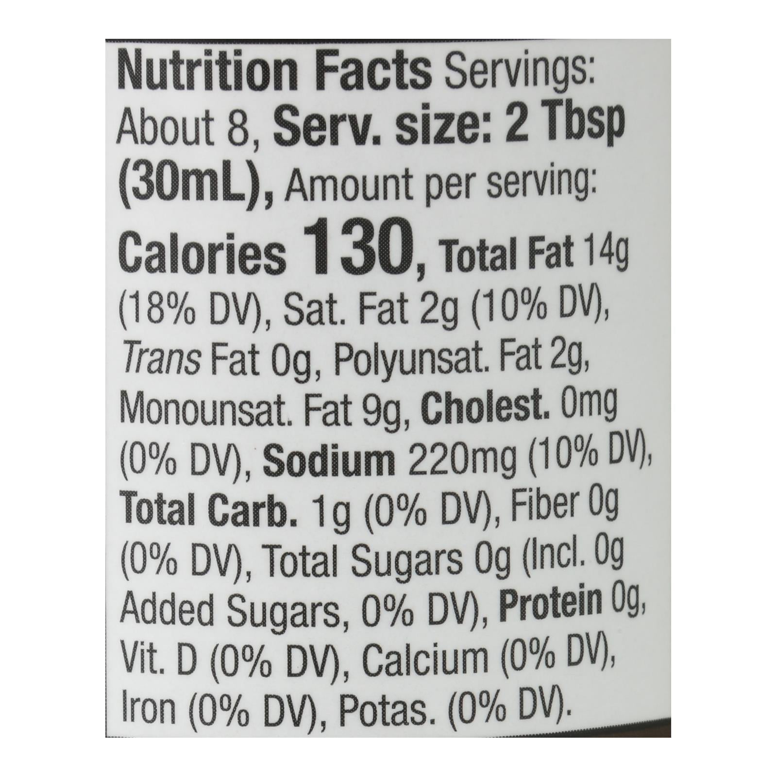 Primal Kitchen - Ranch Made W/avocado Oil - Case of 6 - 8 FZ
