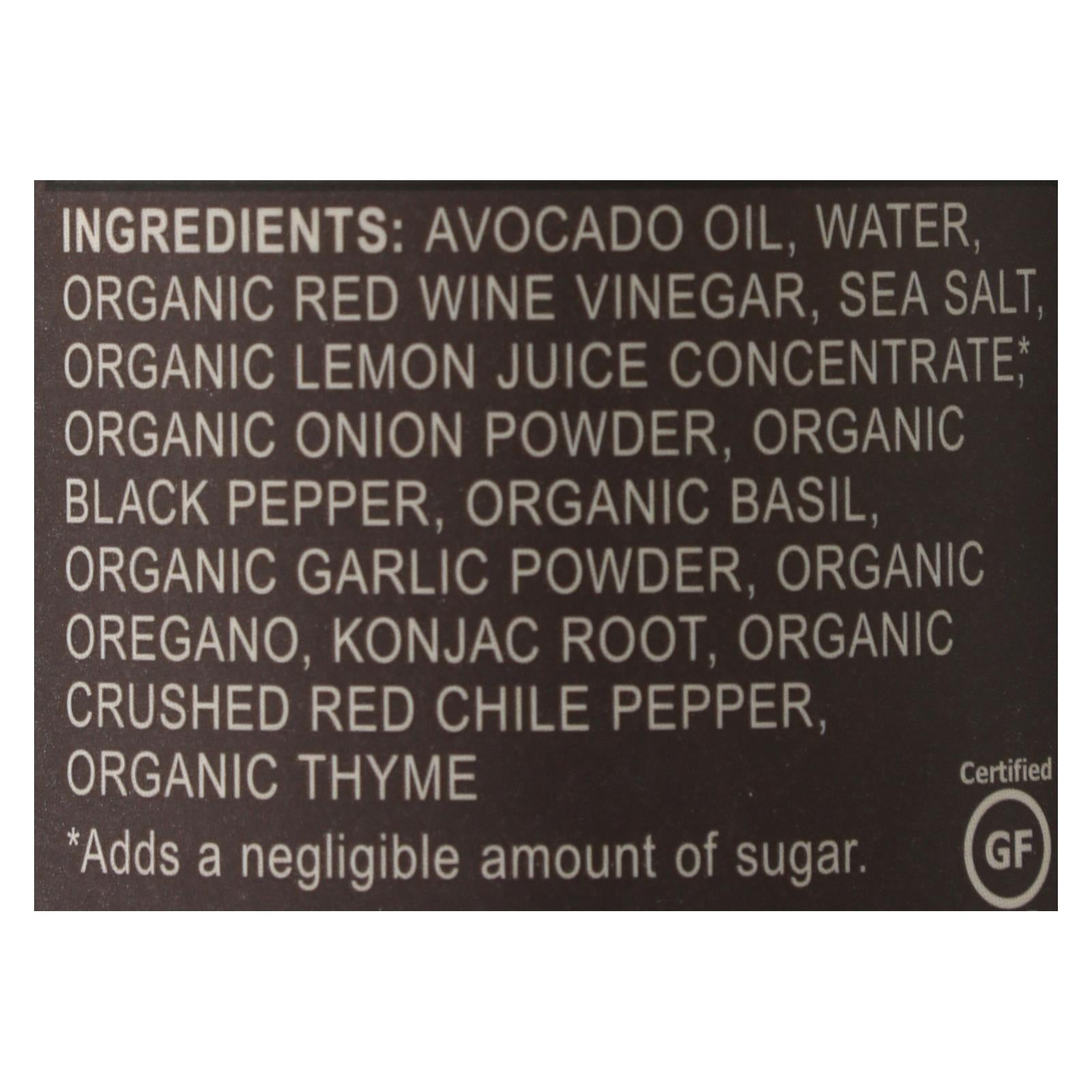 Primal Kitchen - Vingrt Itl W/avocado Oil - Case of 6 - 8 FZ